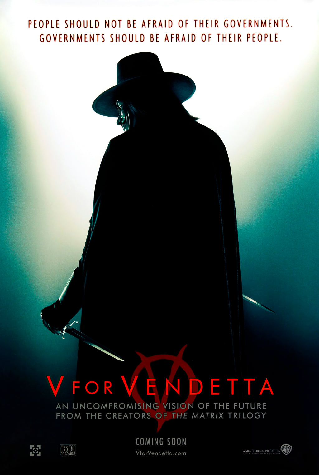V for Vendetta  (2006) A - POSTER
