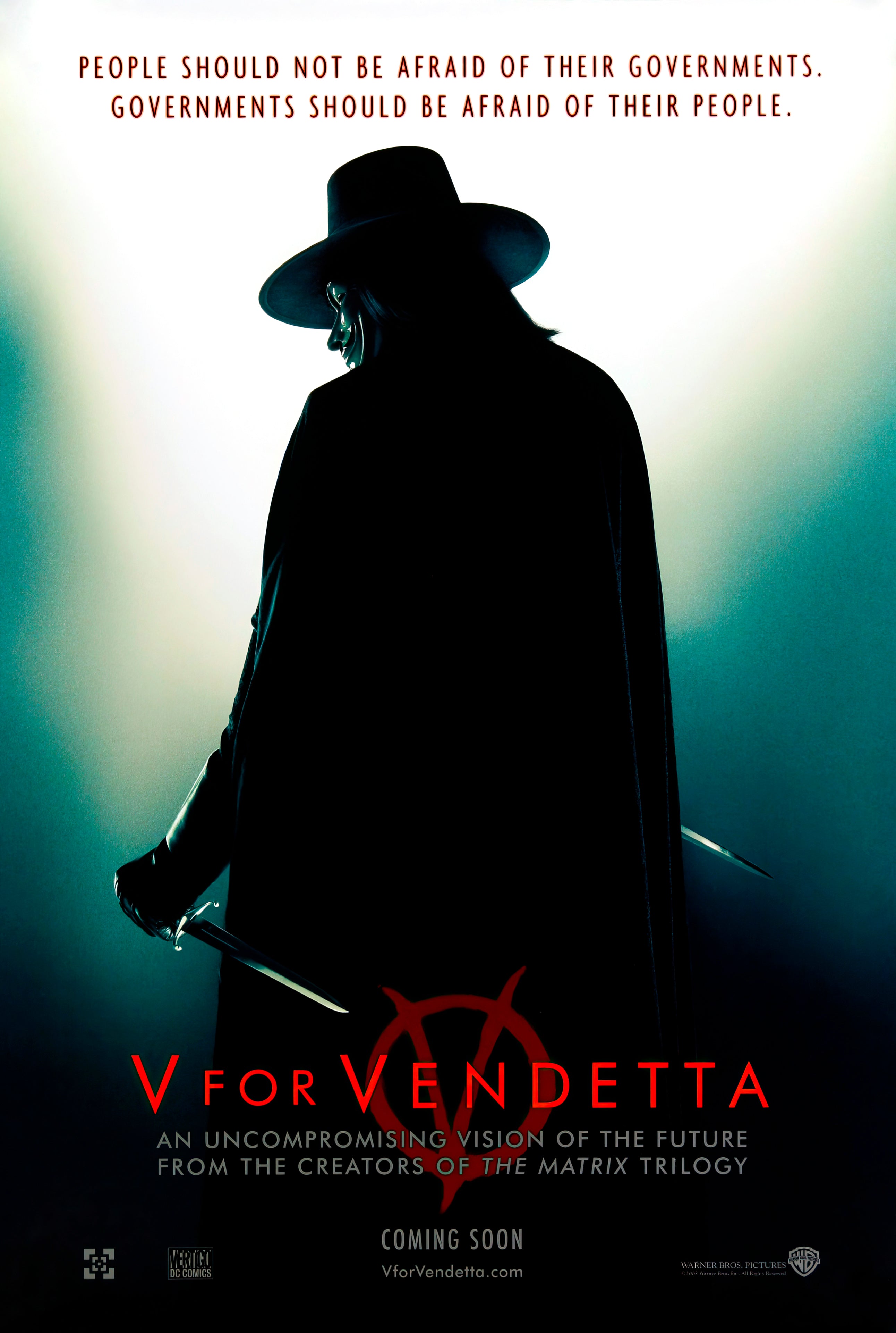 V for Vendetta  (2006) A - POSTER