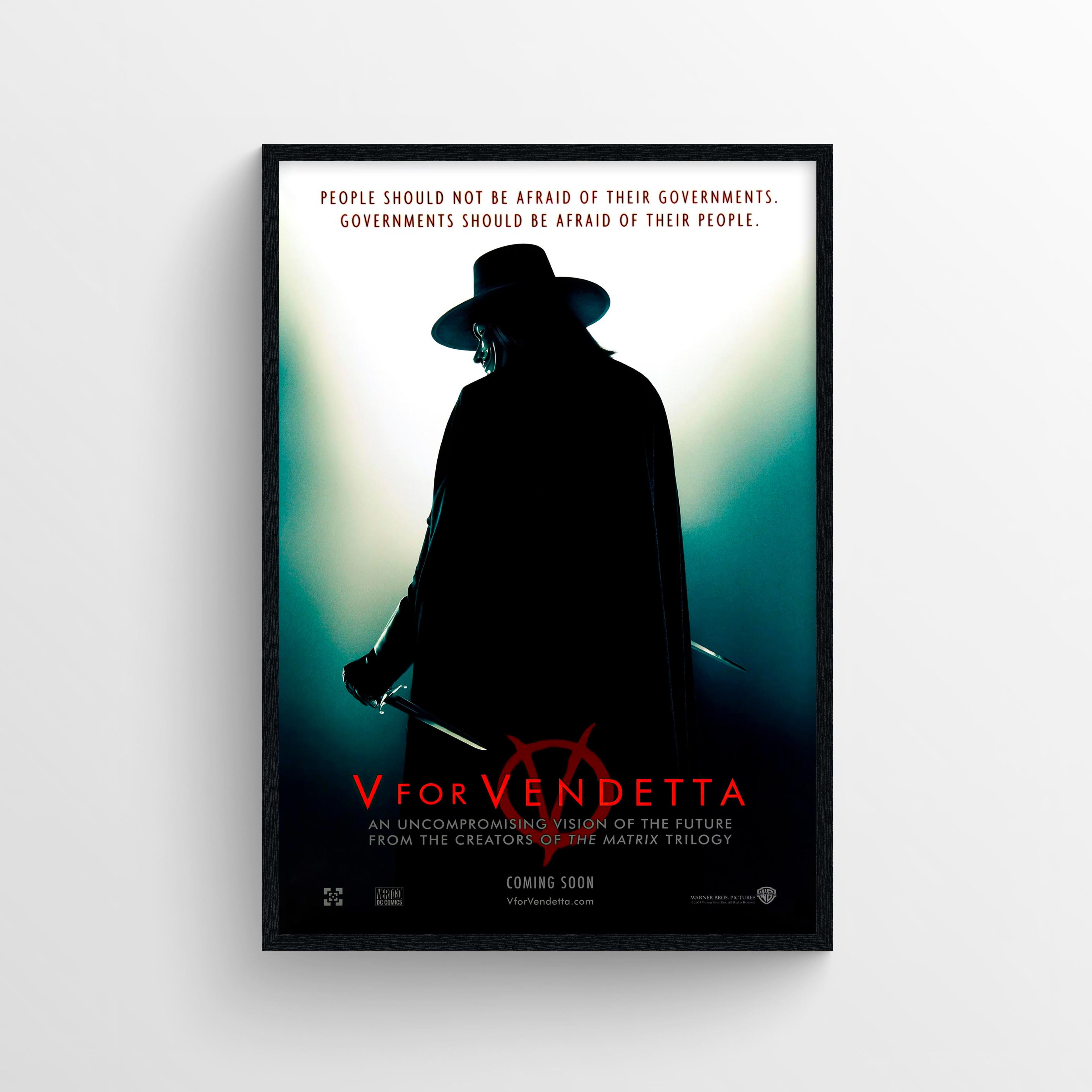 V for Vendetta  (2006) A - POSTER