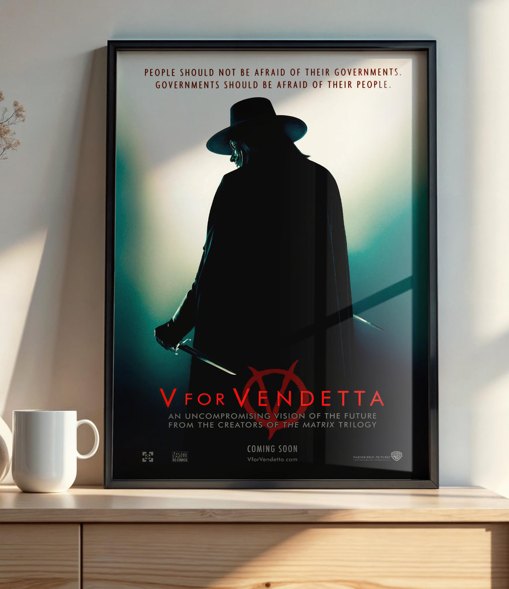 V for Vendetta  (2006) A - POSTER