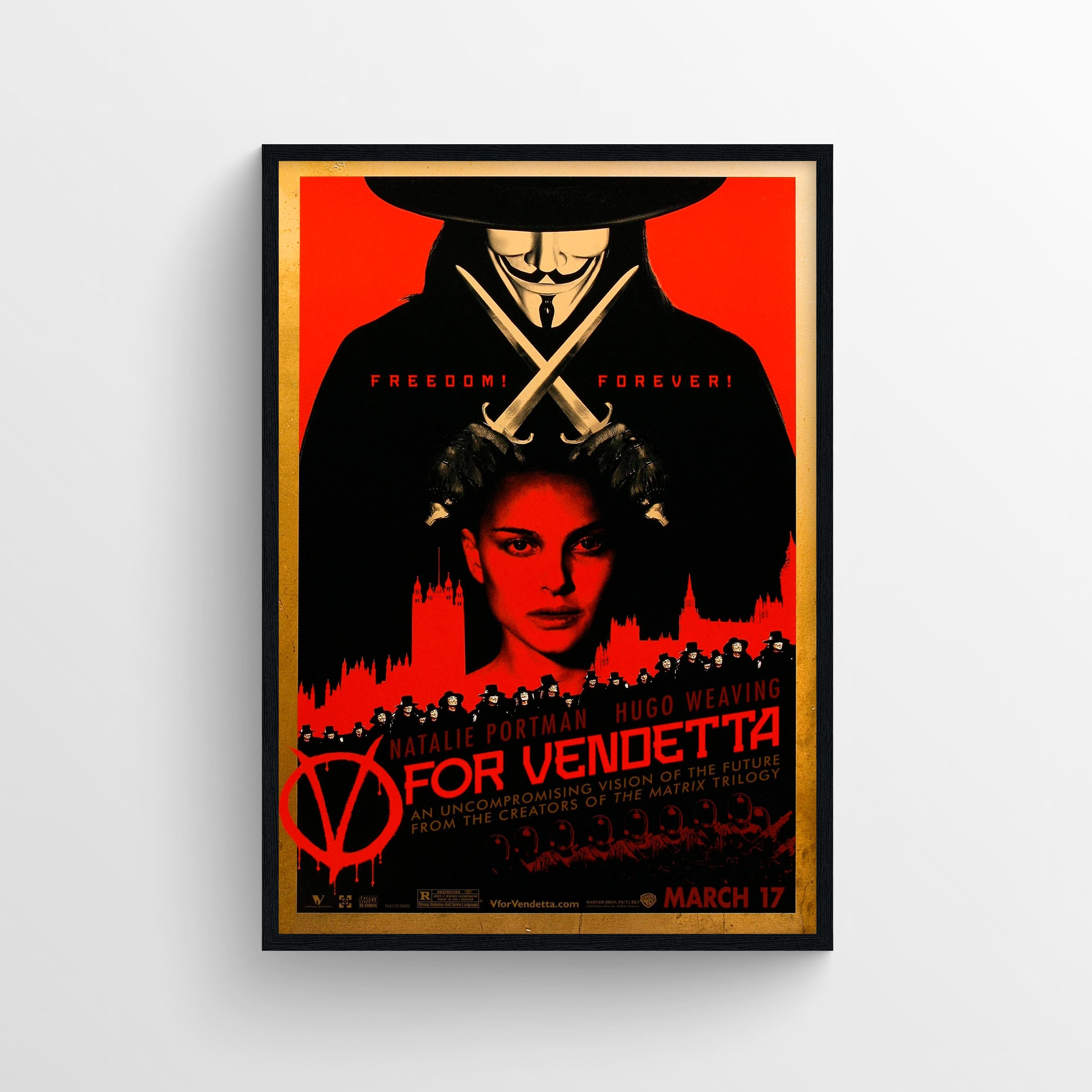 V for Vendetta  (2006) B - POSTER