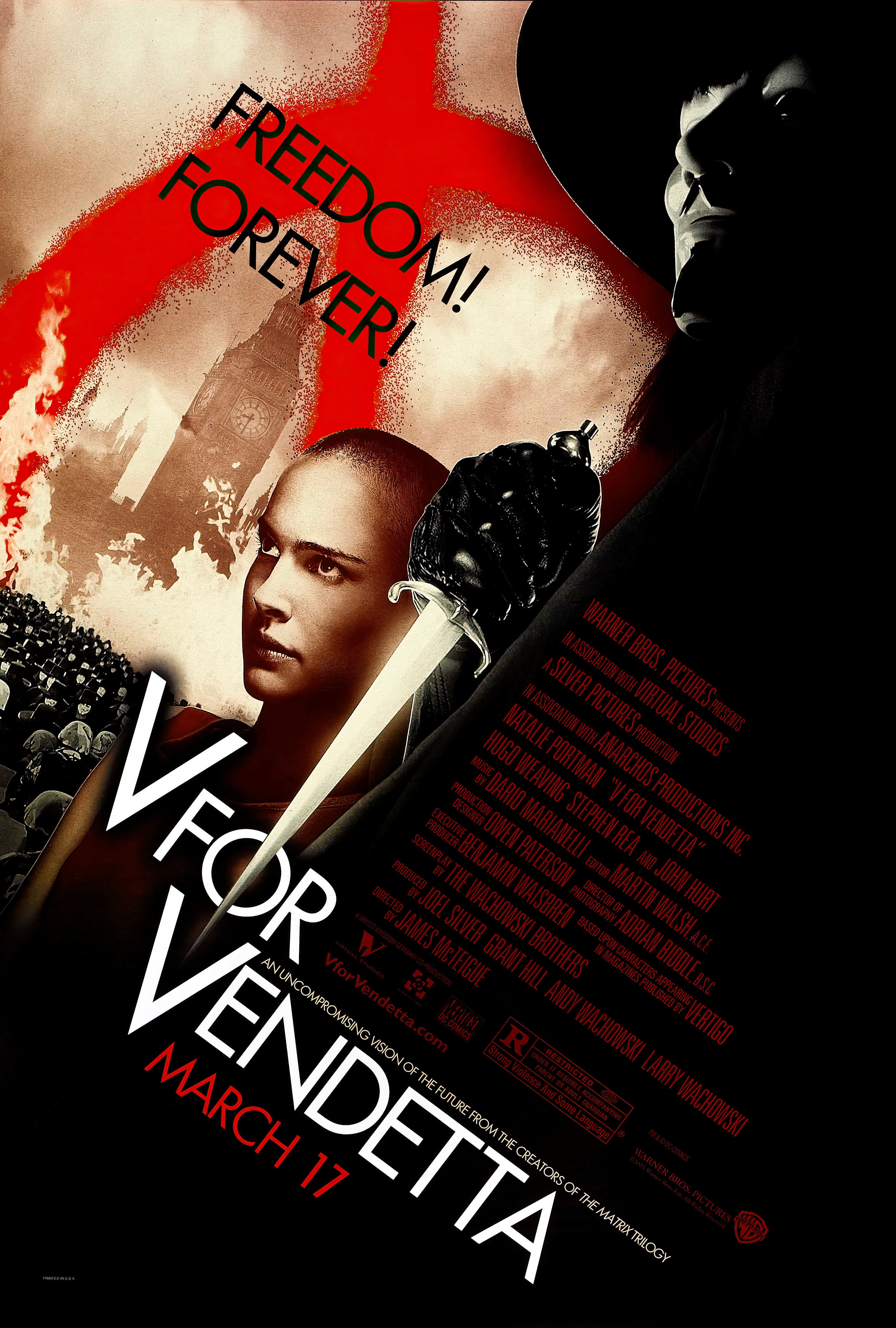 V for Vendetta  (2006) C - POSTER
