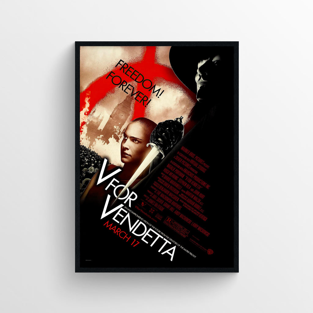 V for Vendetta  (2006) C - POSTER