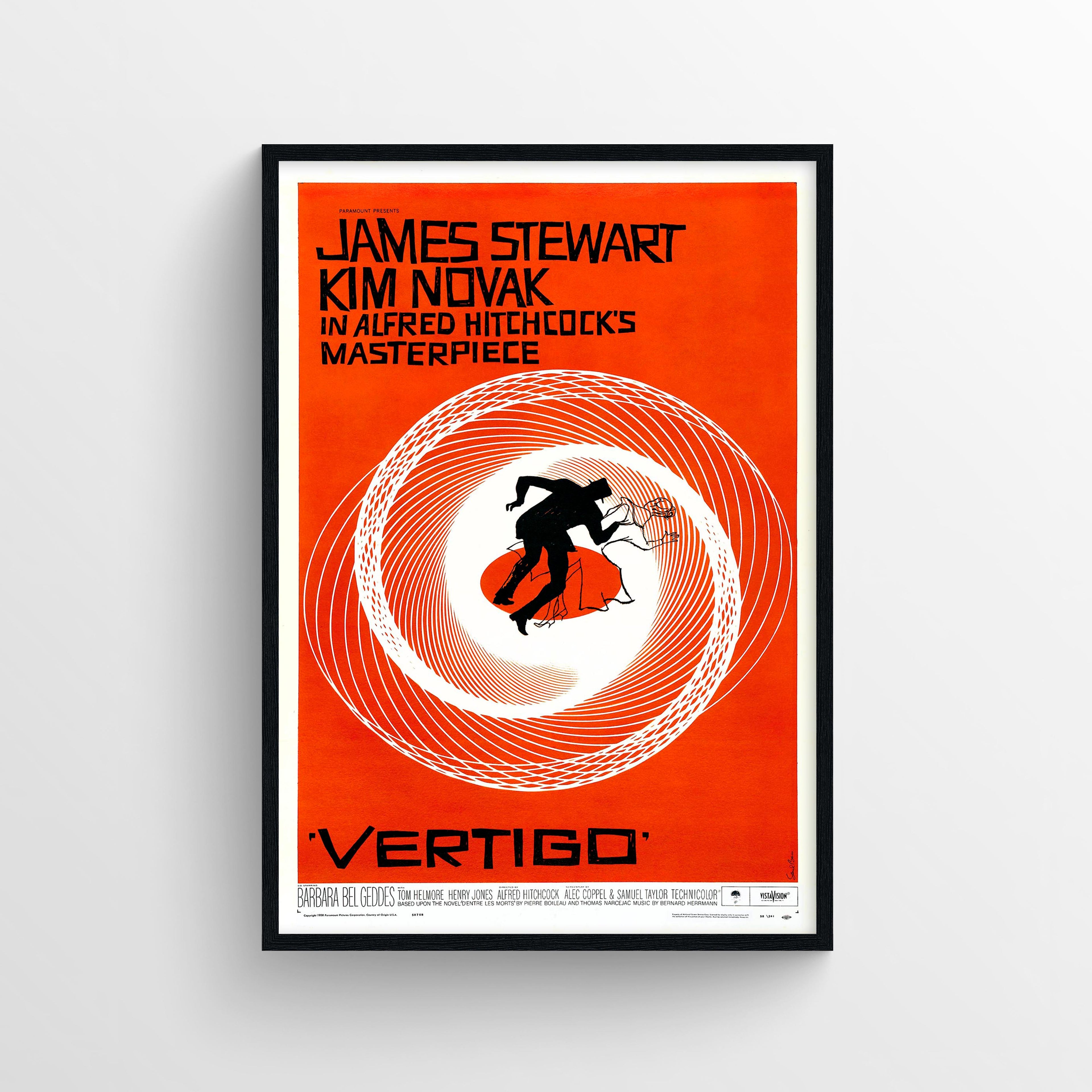 Vertigo  (1958) A - POSTER