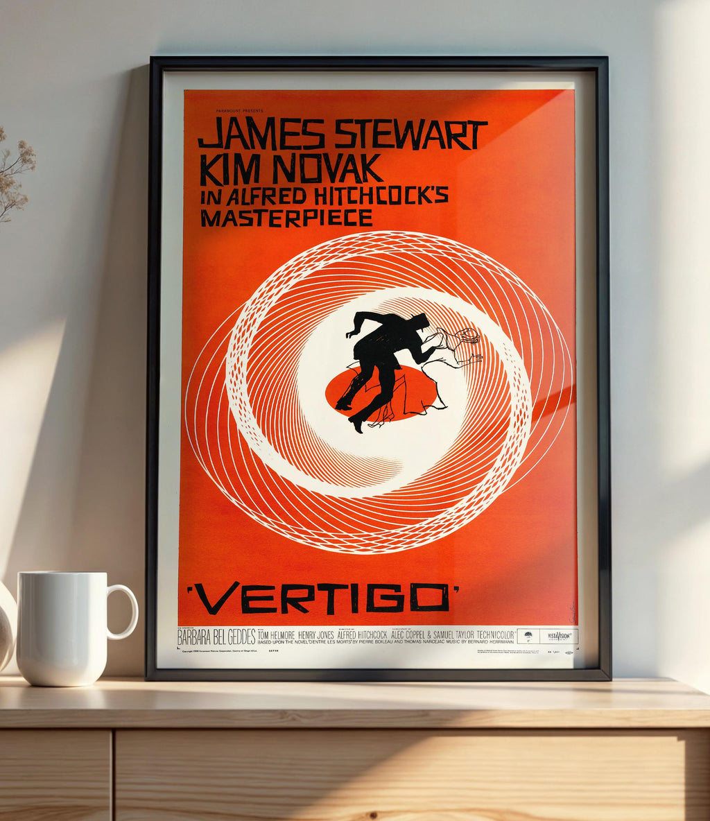 Vertigo  (1958) A - POSTER
