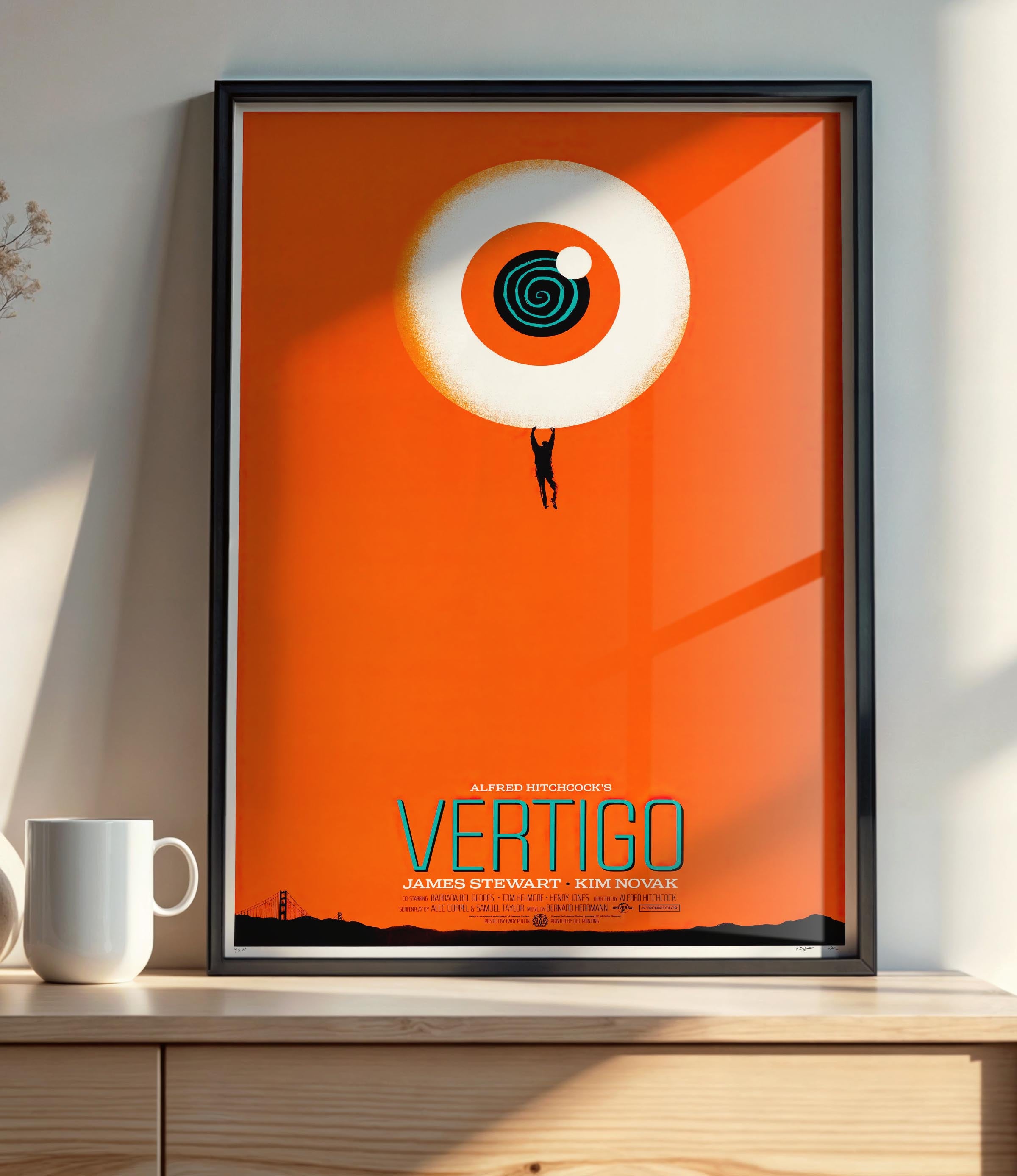 Vertigo  (1958) B - POSTER