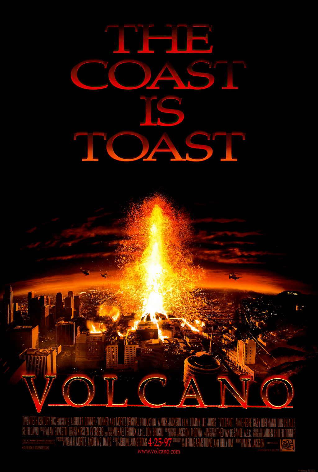 Volcano (1997) - POSTER