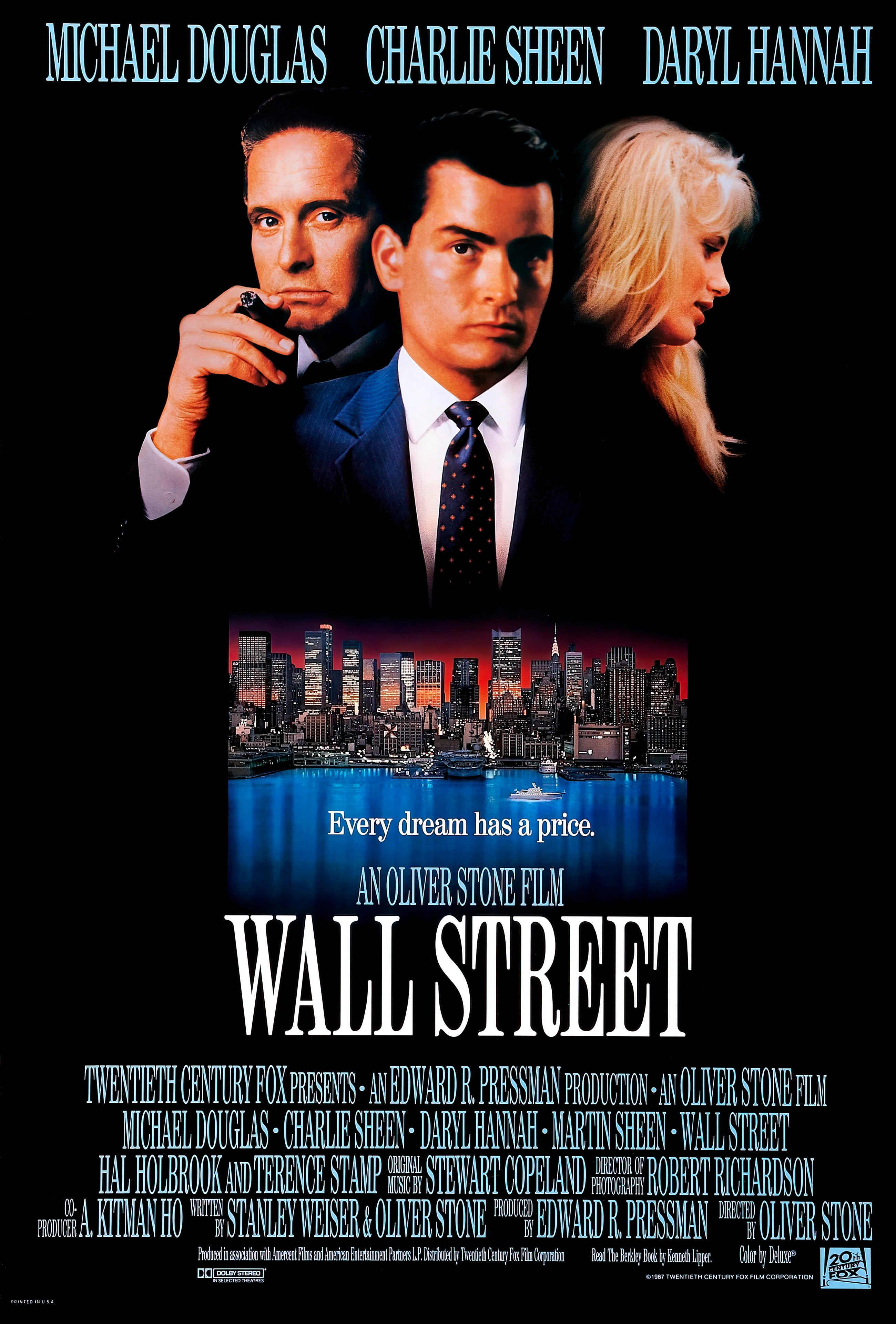 Wall Street (1987) - POSTER