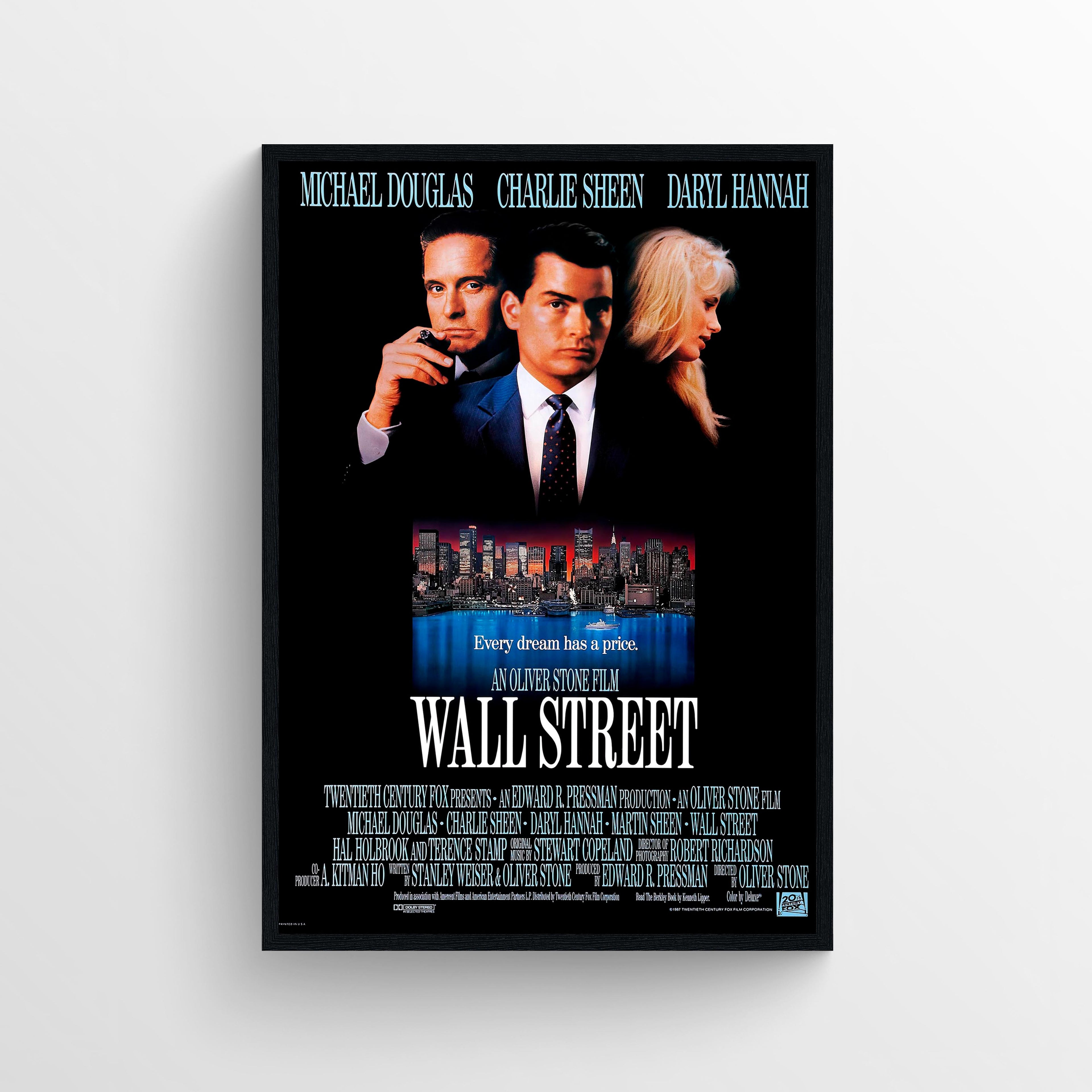 Wall Street (1987) - POSTER