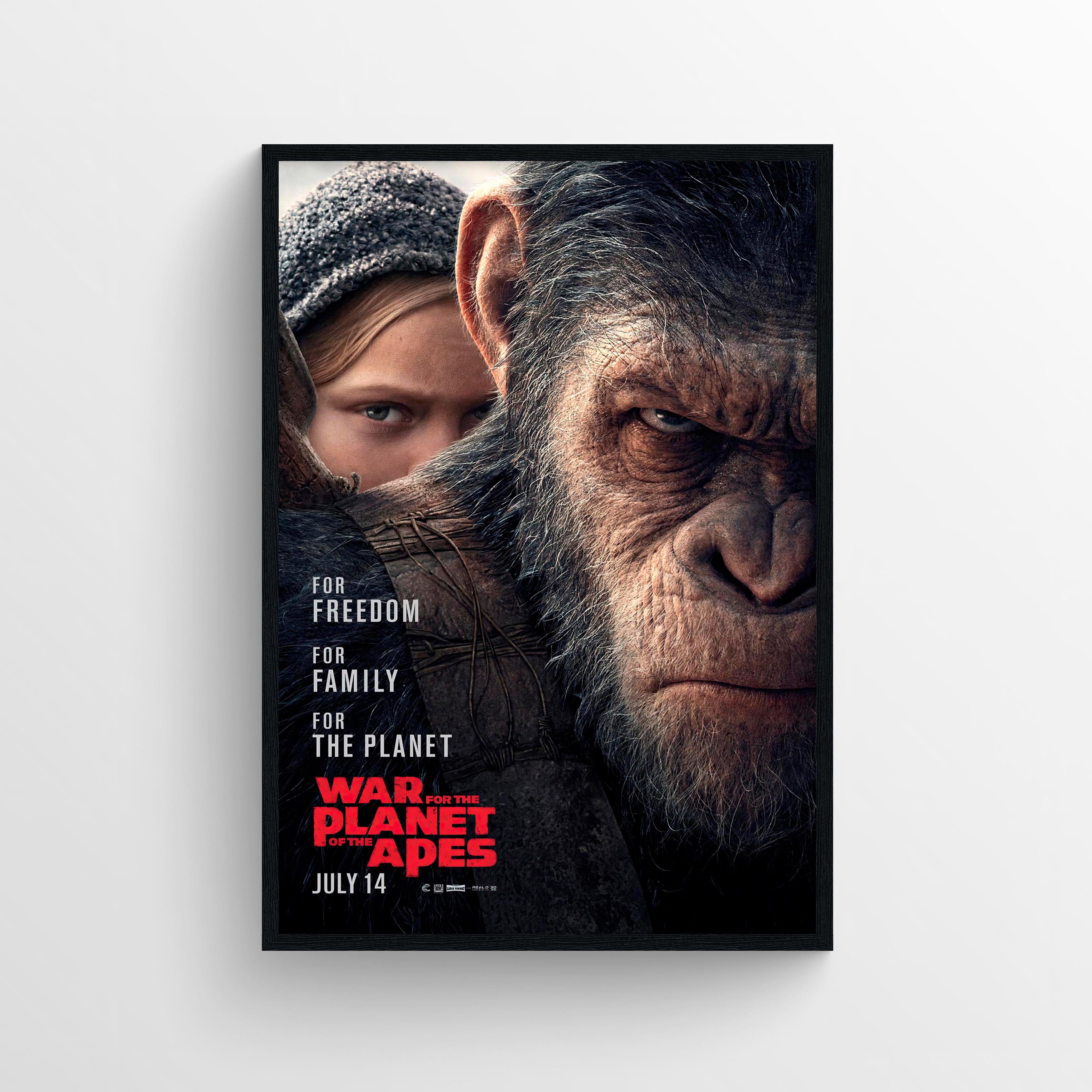 War for the Planet of the Apes (2017) - POSTER