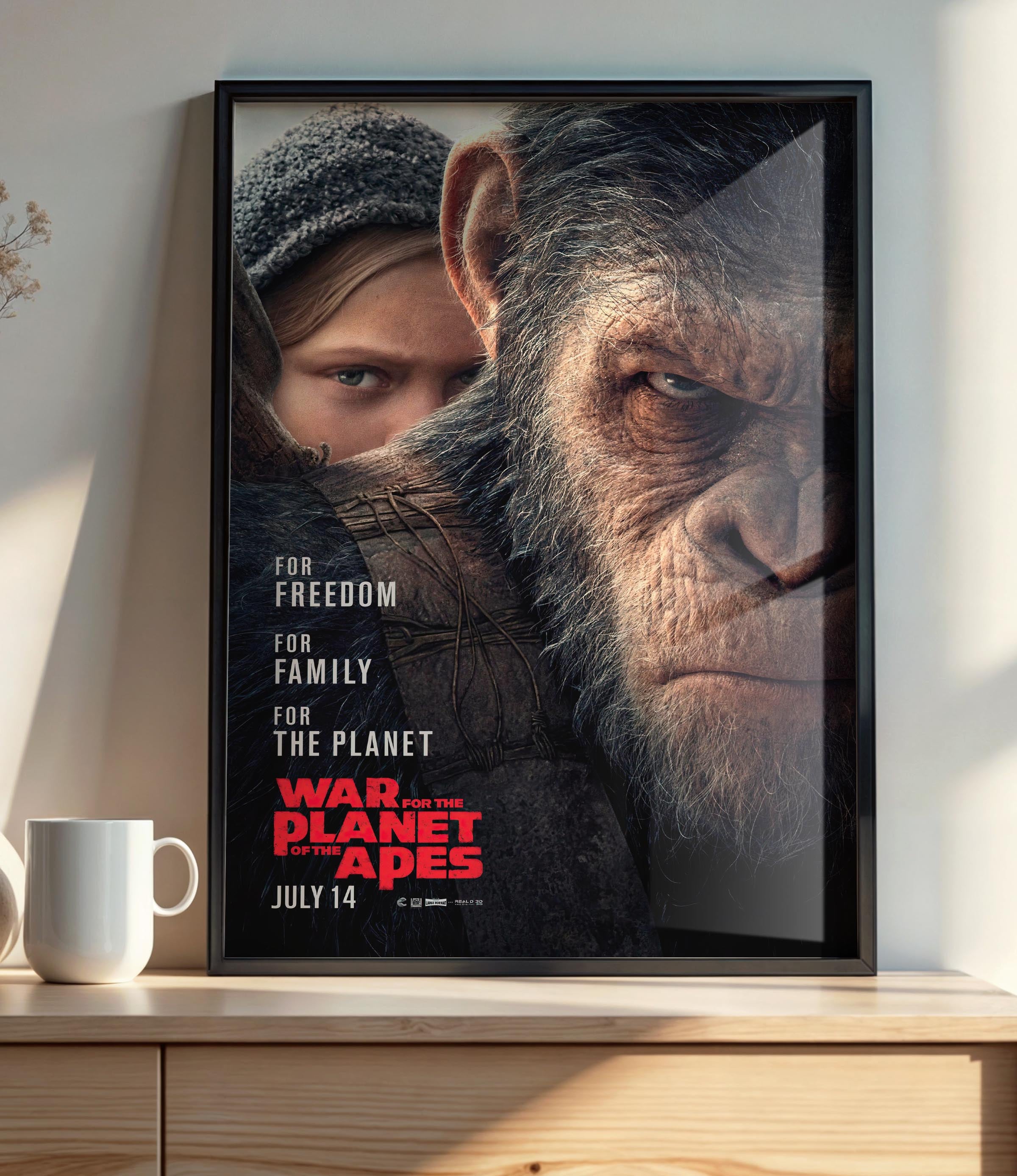 War for the Planet of the Apes (2017) - POSTER