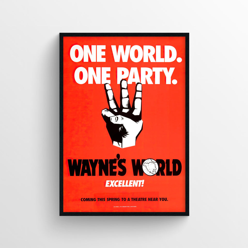 Wayne's World  (1992) A - POSTER