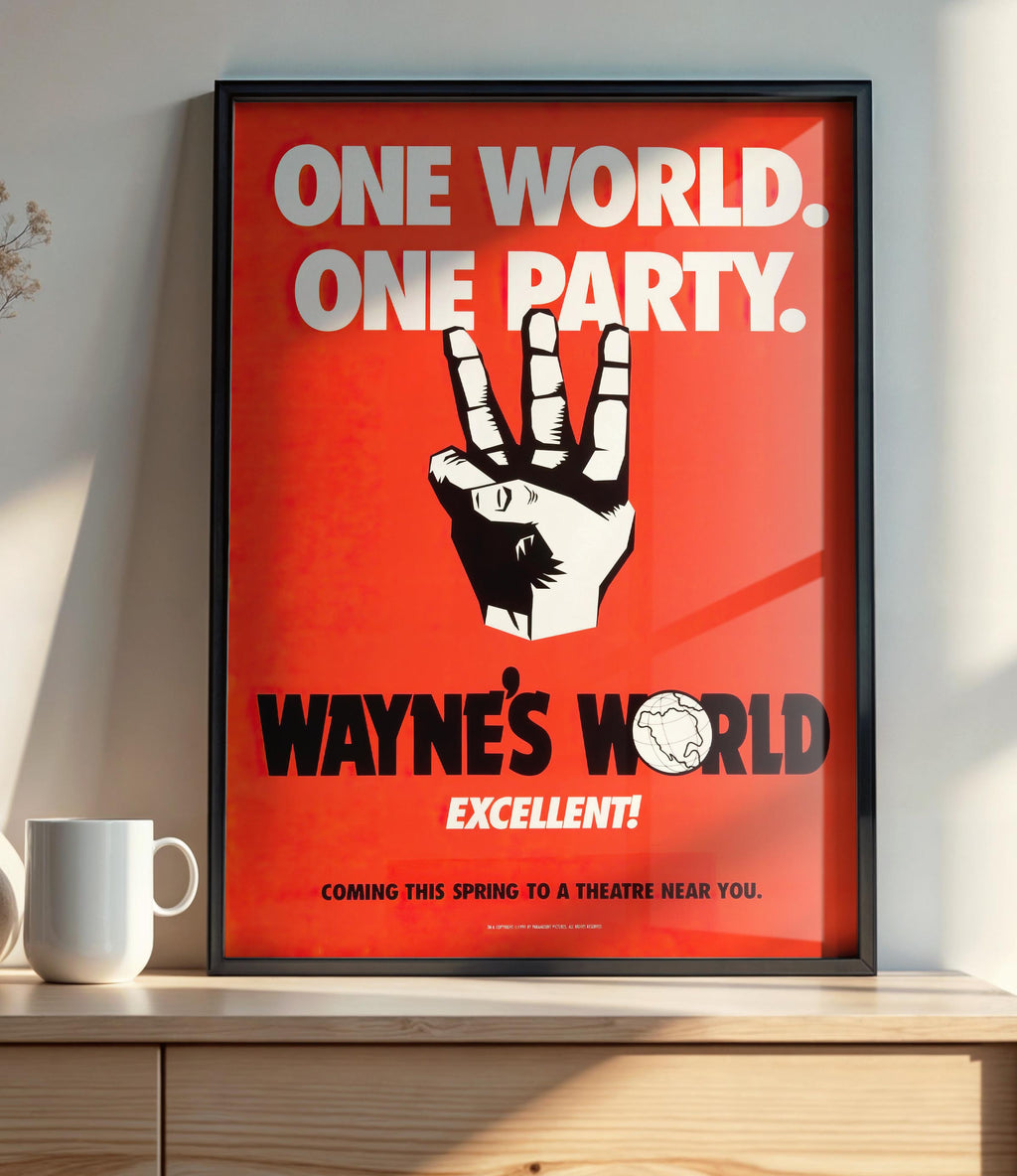 Wayne's World  (1992) A - POSTER