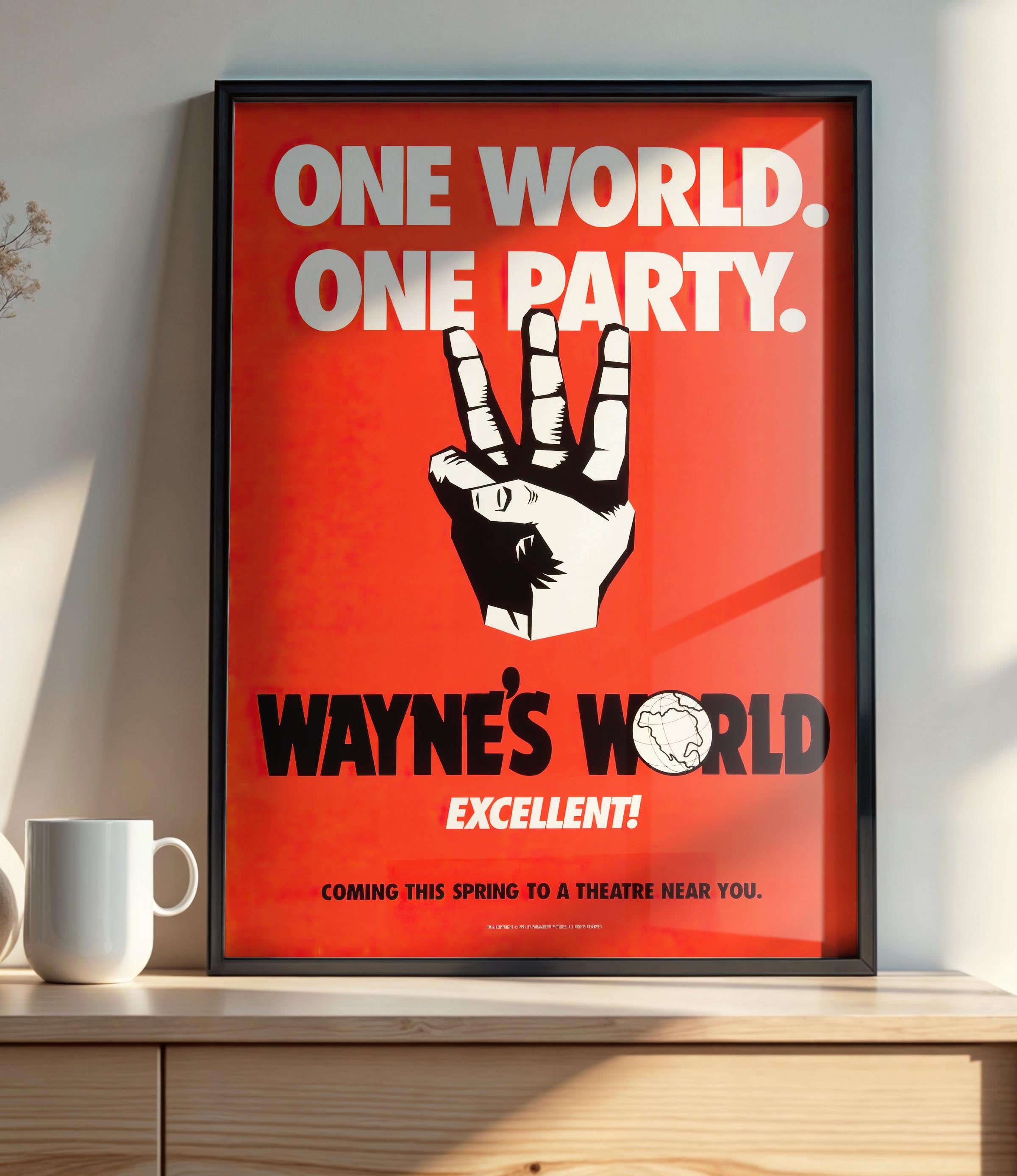 Wayne's World  (1992) A - POSTER