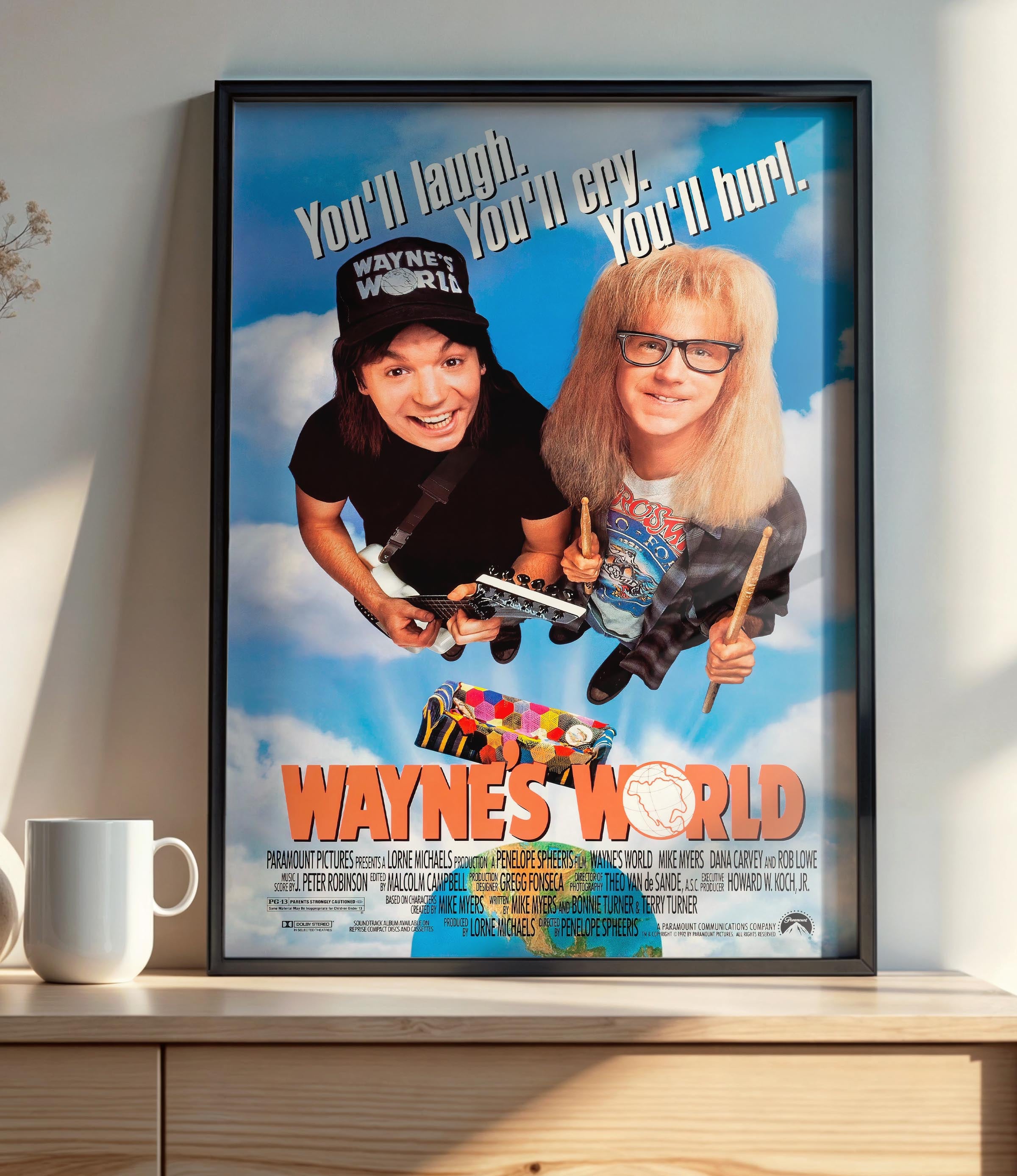 Wayne's World  (1992) B - POSTER