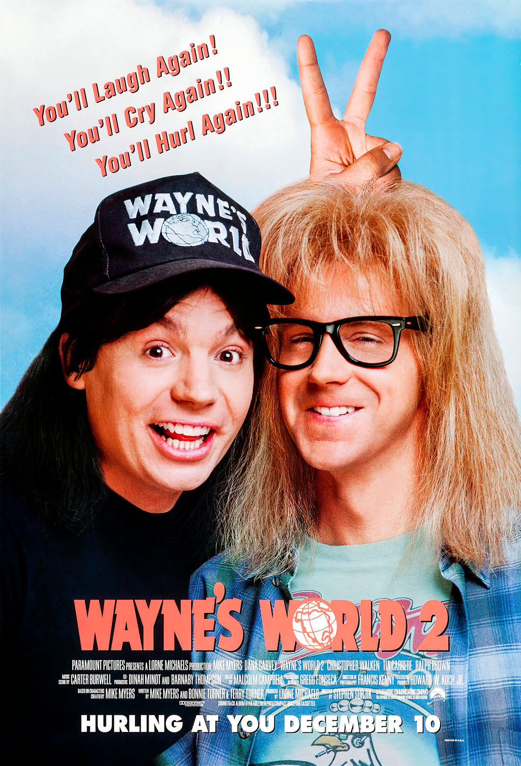 Wayne's World 2 (1993) - POSTER