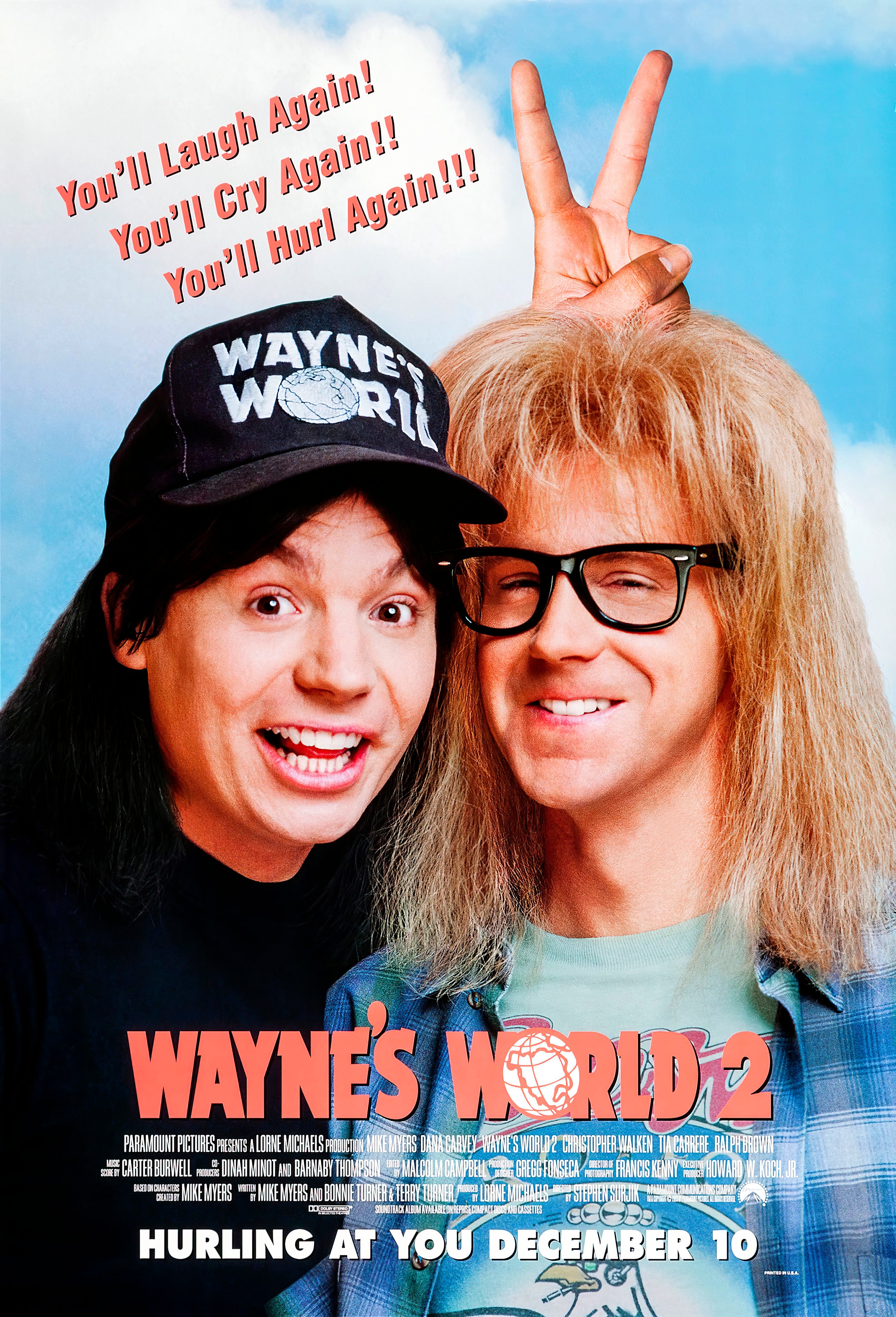 Wayne's World 2 (1993) - POSTER