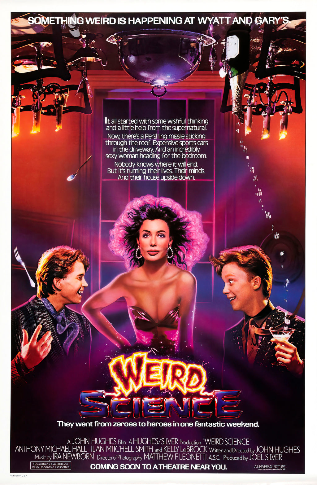 Weird Science  (1985) A - POSTER