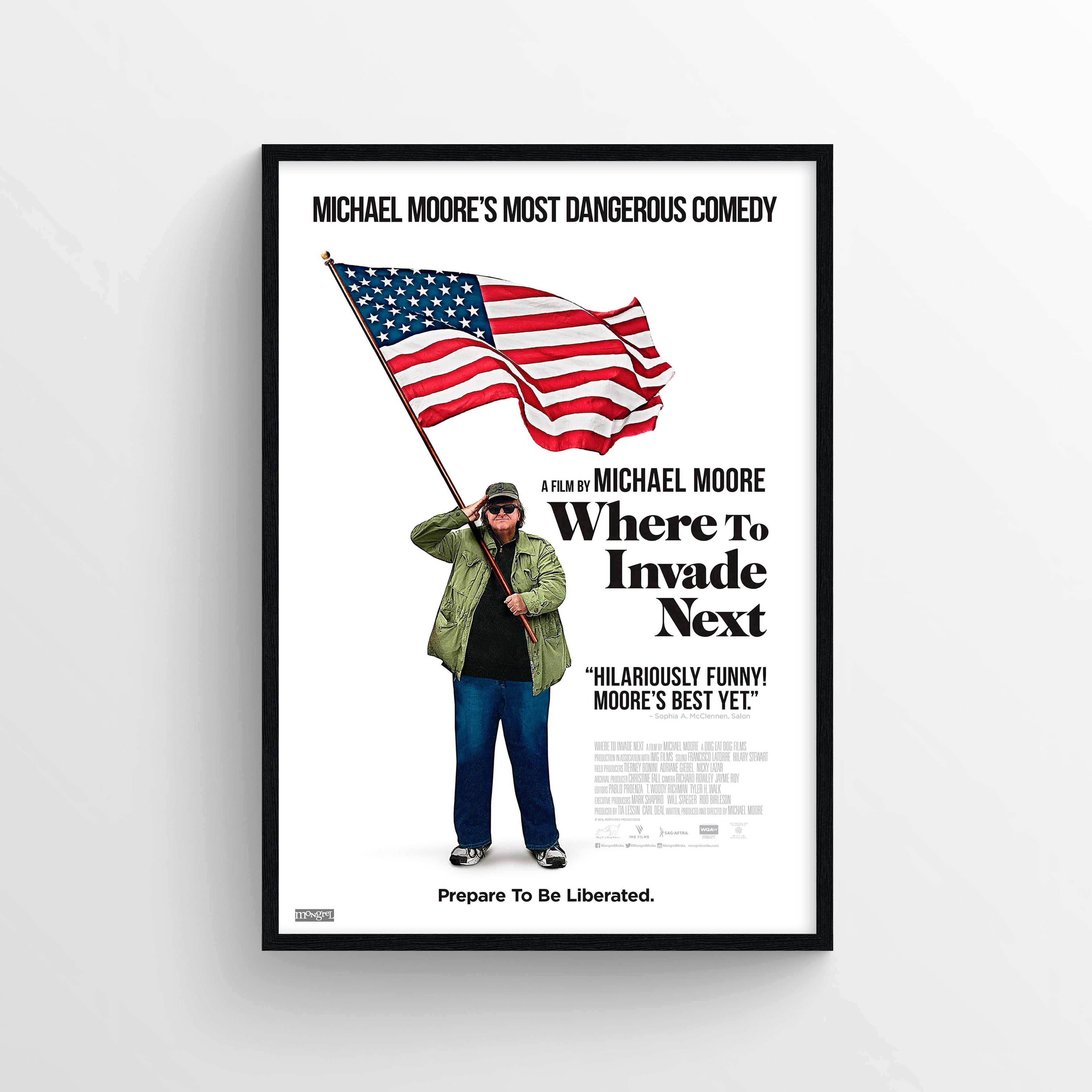 Where to Invade Next  (2015) B - POSTER