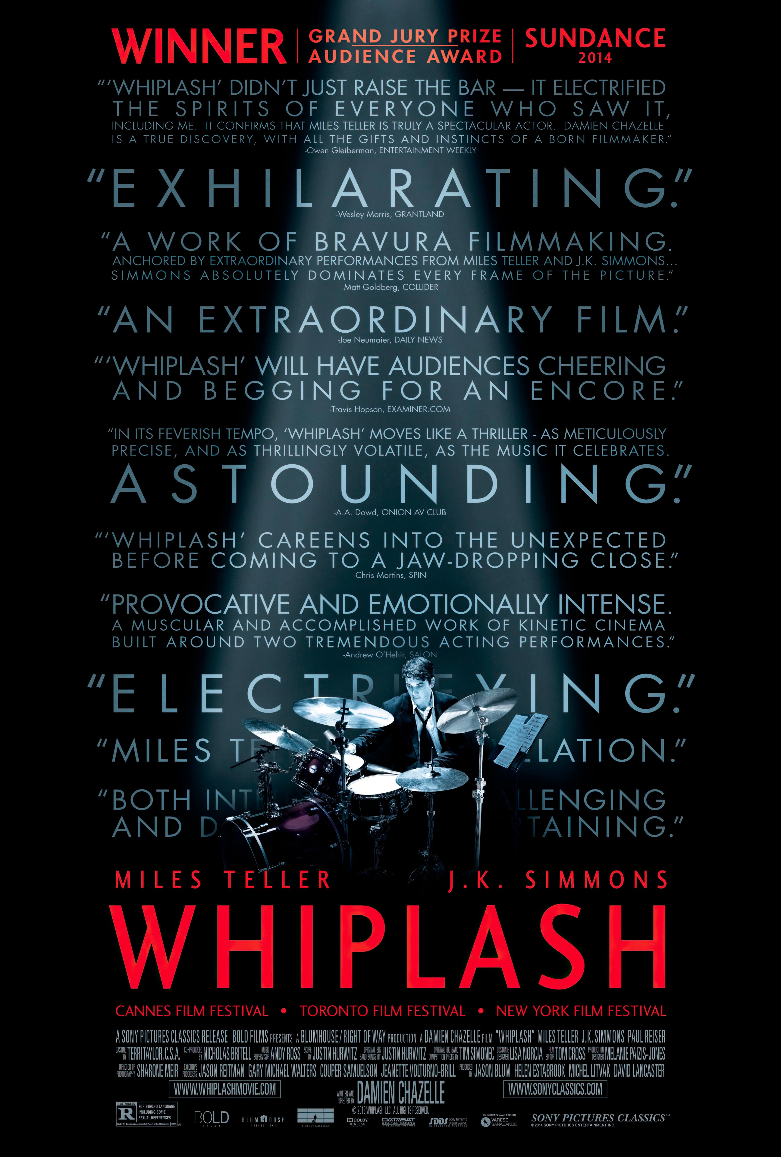 Whiplash  (2014) - POSTER