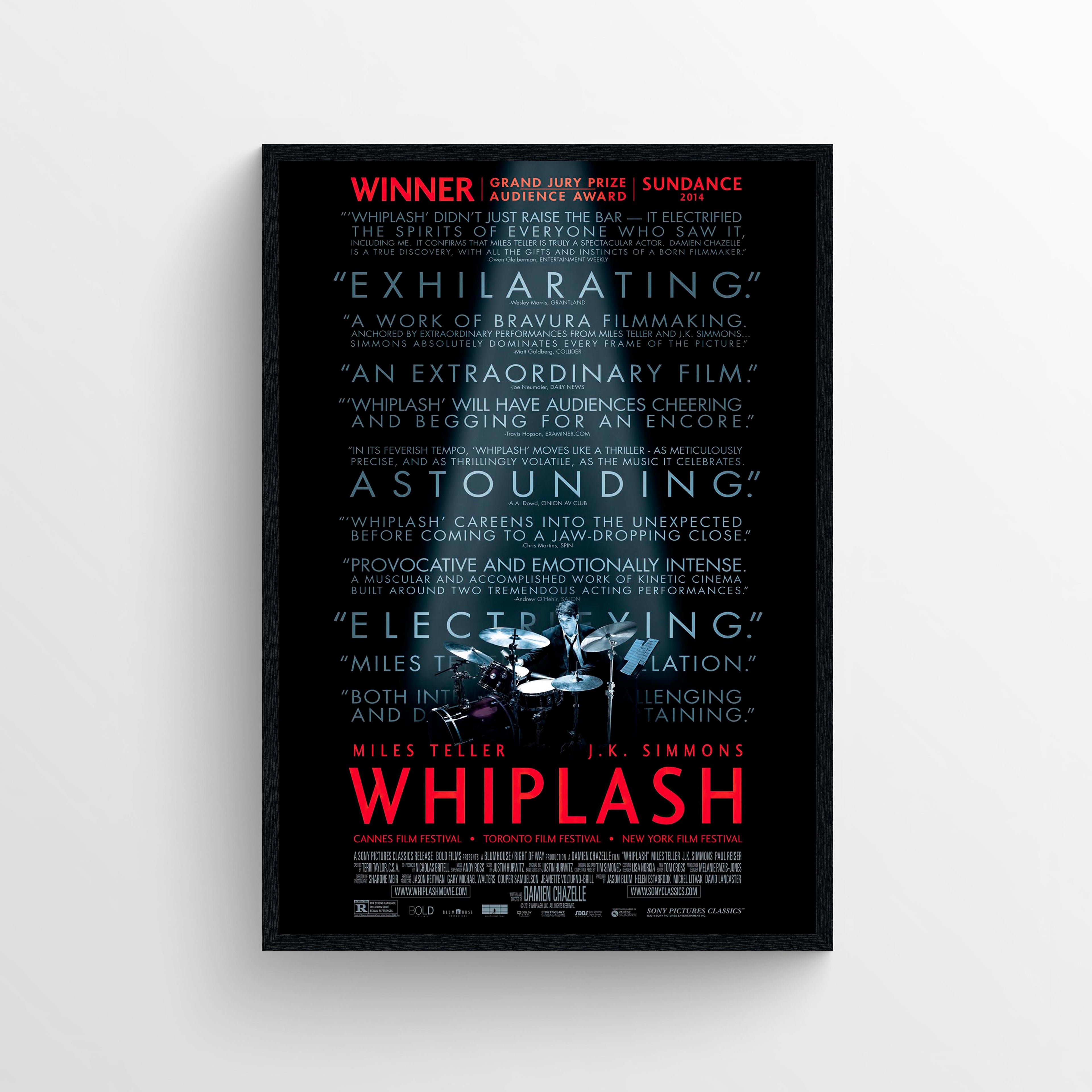 Whiplash  (2014) - POSTER
