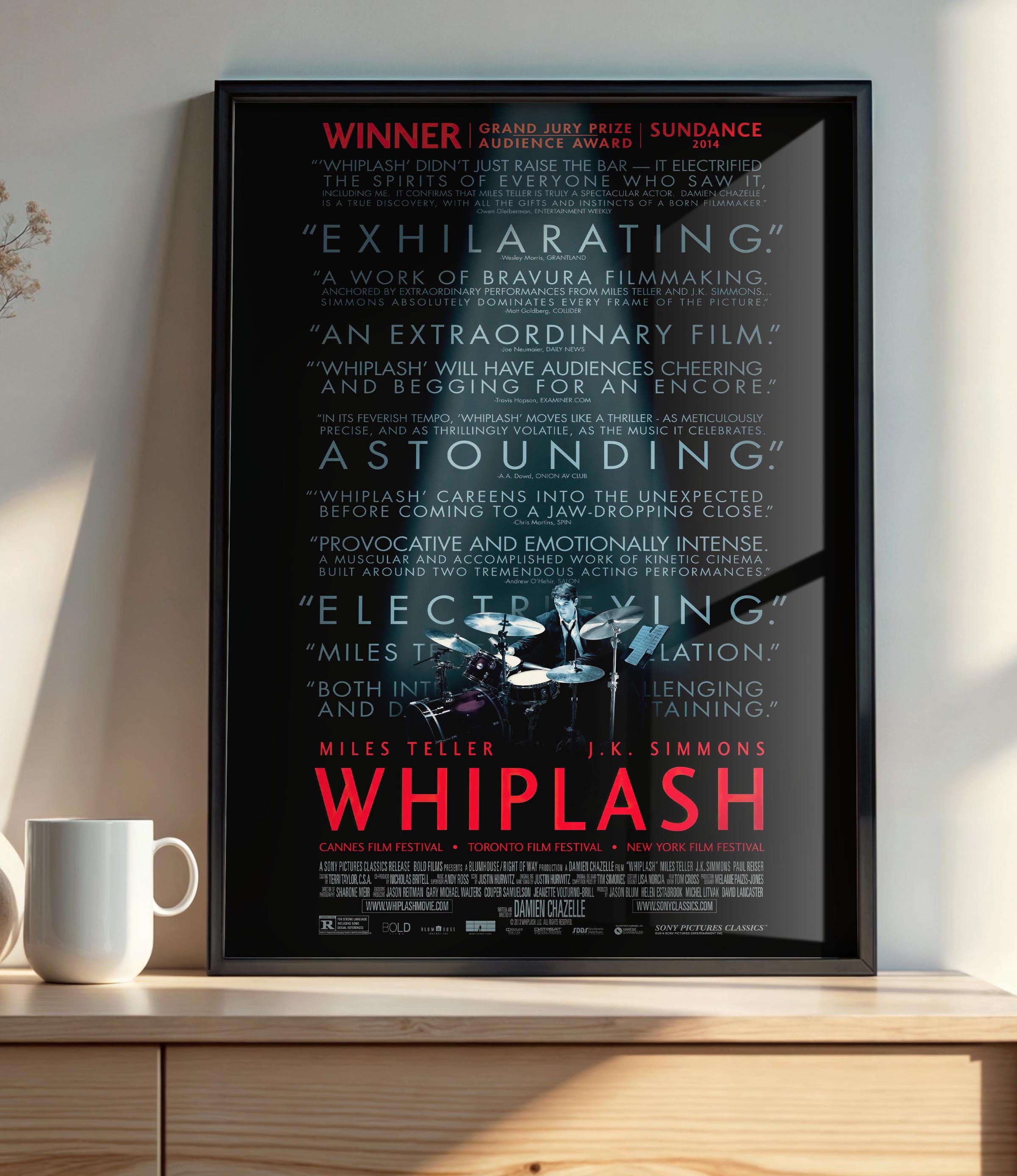 Whiplash  (2014) - POSTER