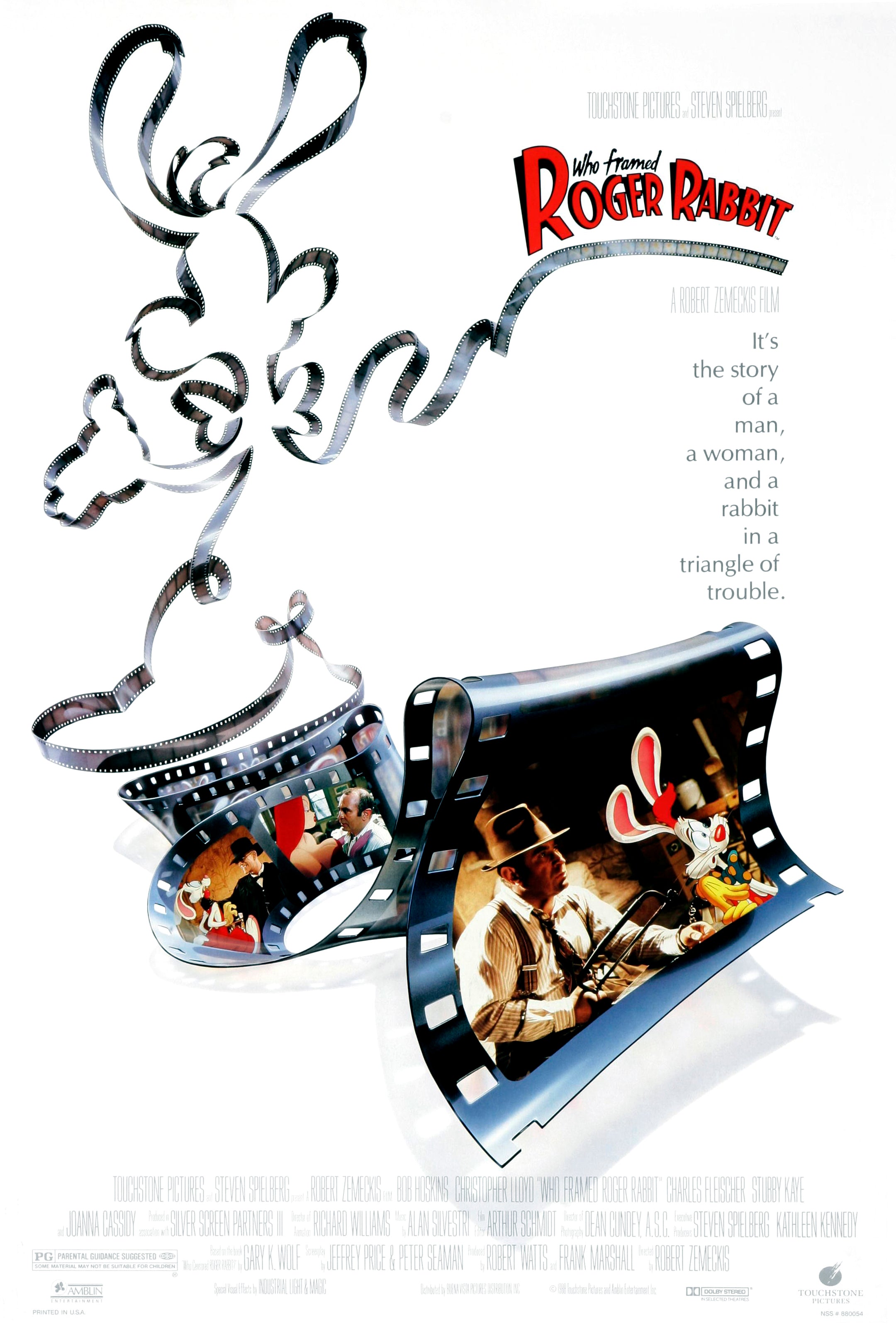 Who Framed Roger Rabbit (1988) - POSTER