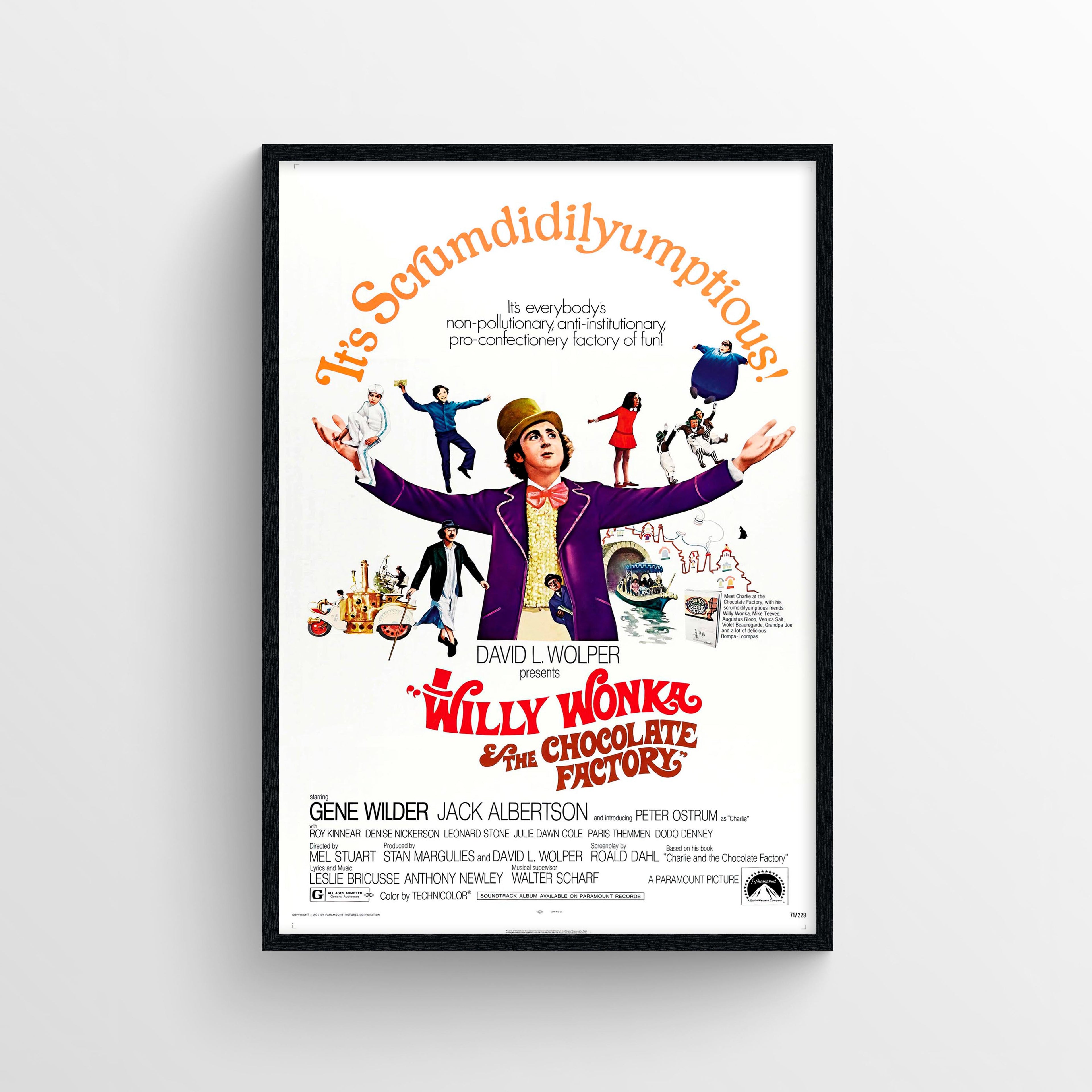 Willy Wonka and the Chocolate Factory (2017) - POSTER