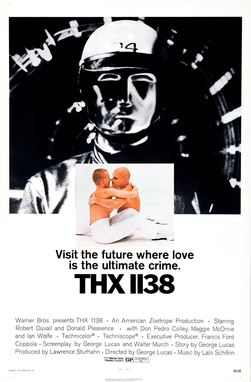 THX 1138  (1971) - POSTER