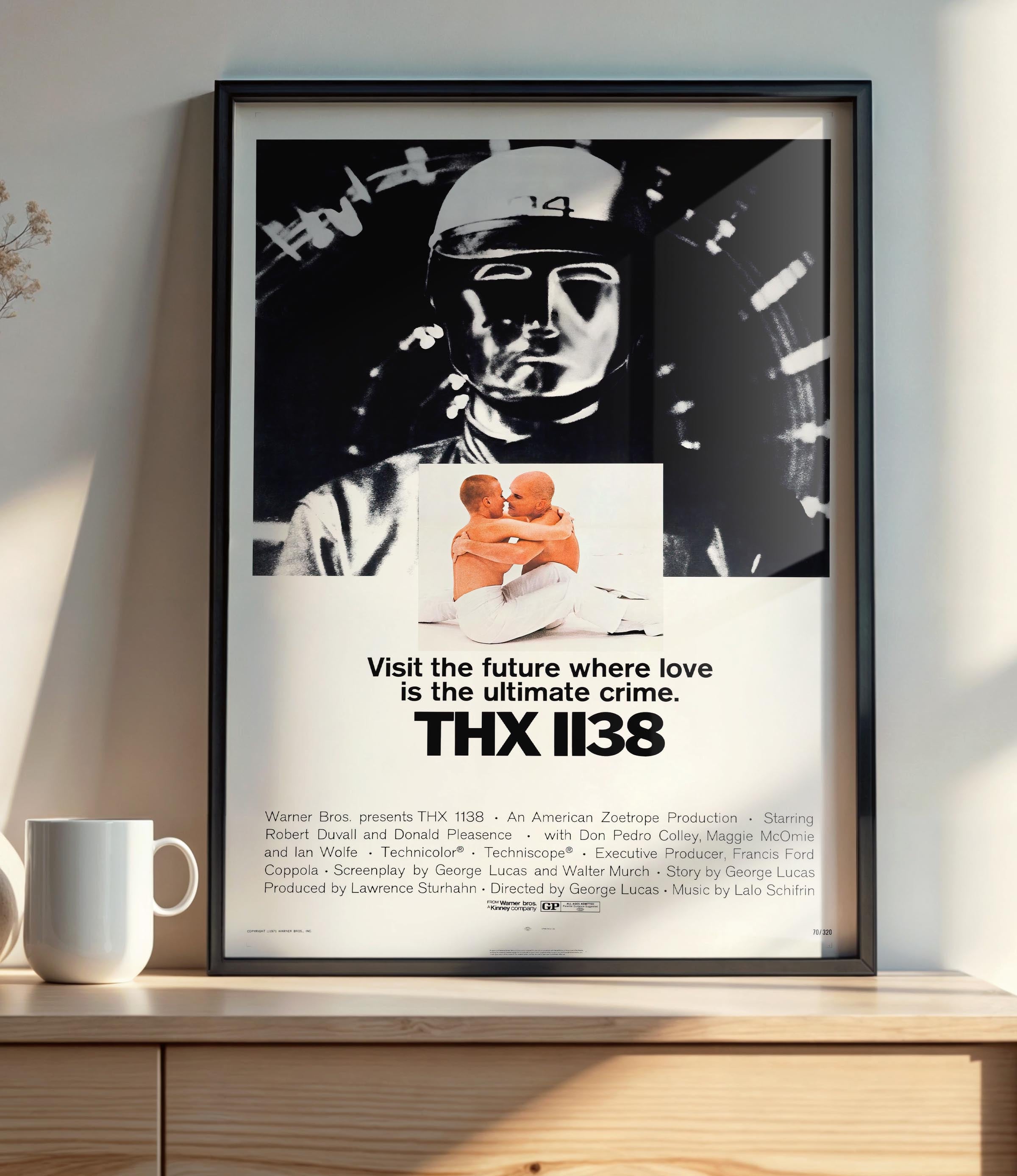 THX 1138  (1971) - POSTER