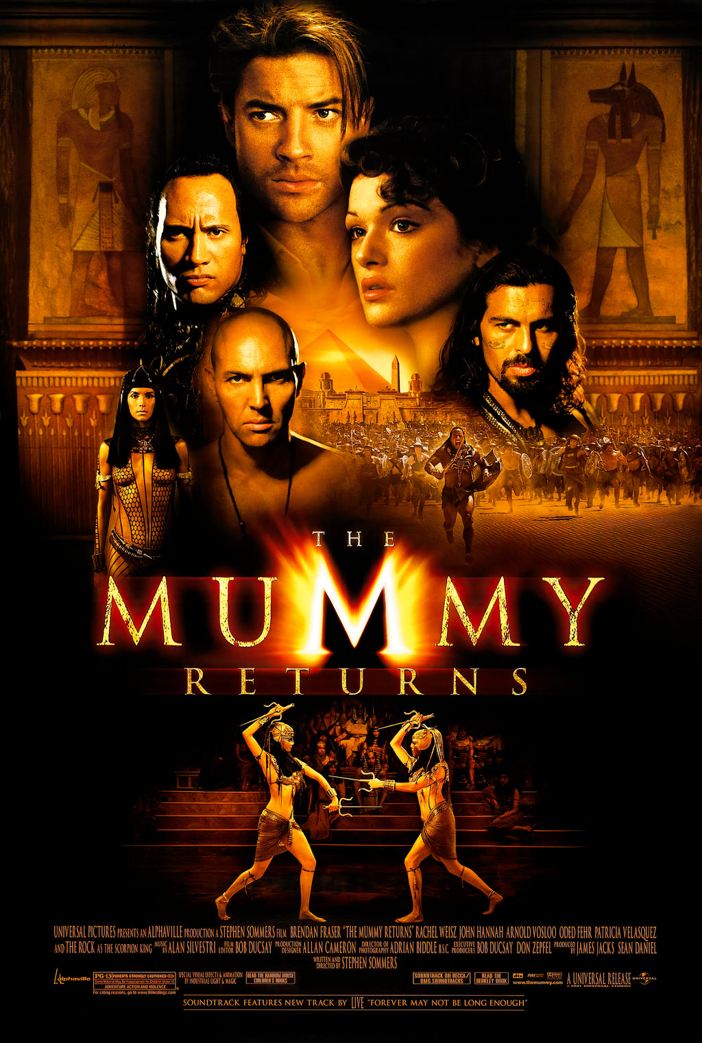 The Mummy Returns (2001) - POSTER