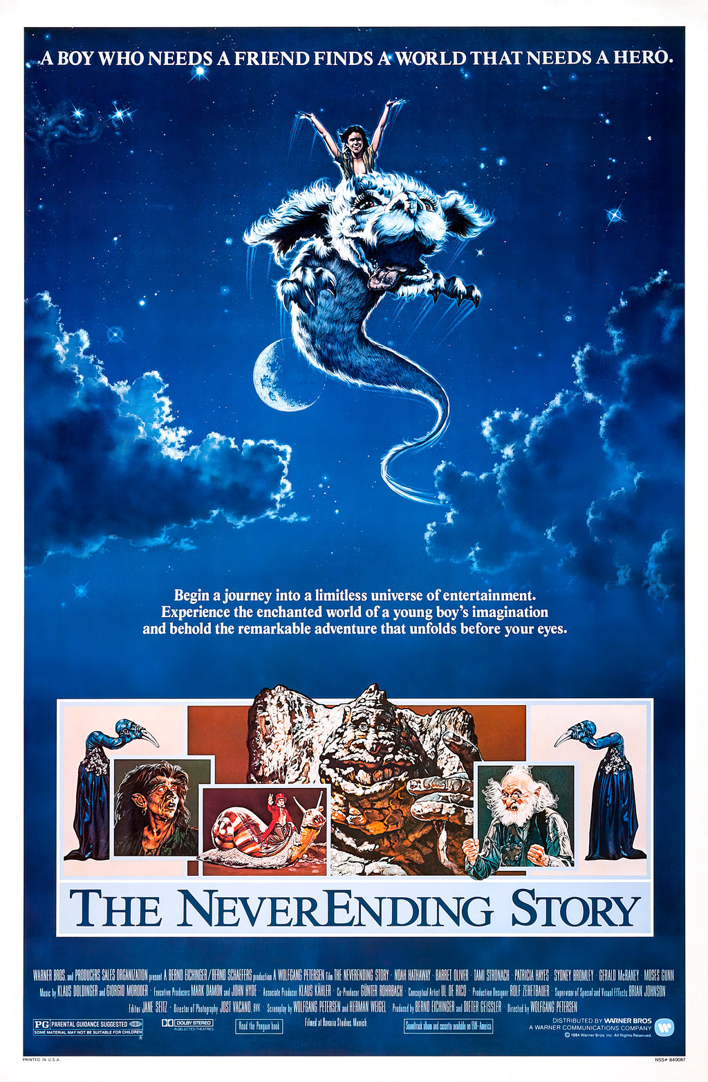 The Neverending Story (1984) - POSTER