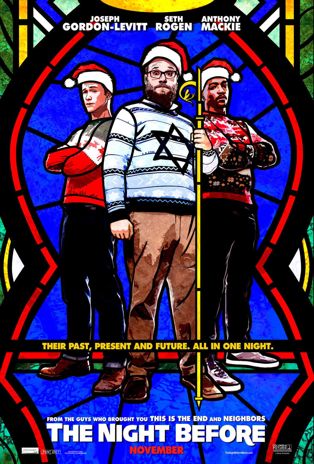 The Night Before  (2015) A - POSTER