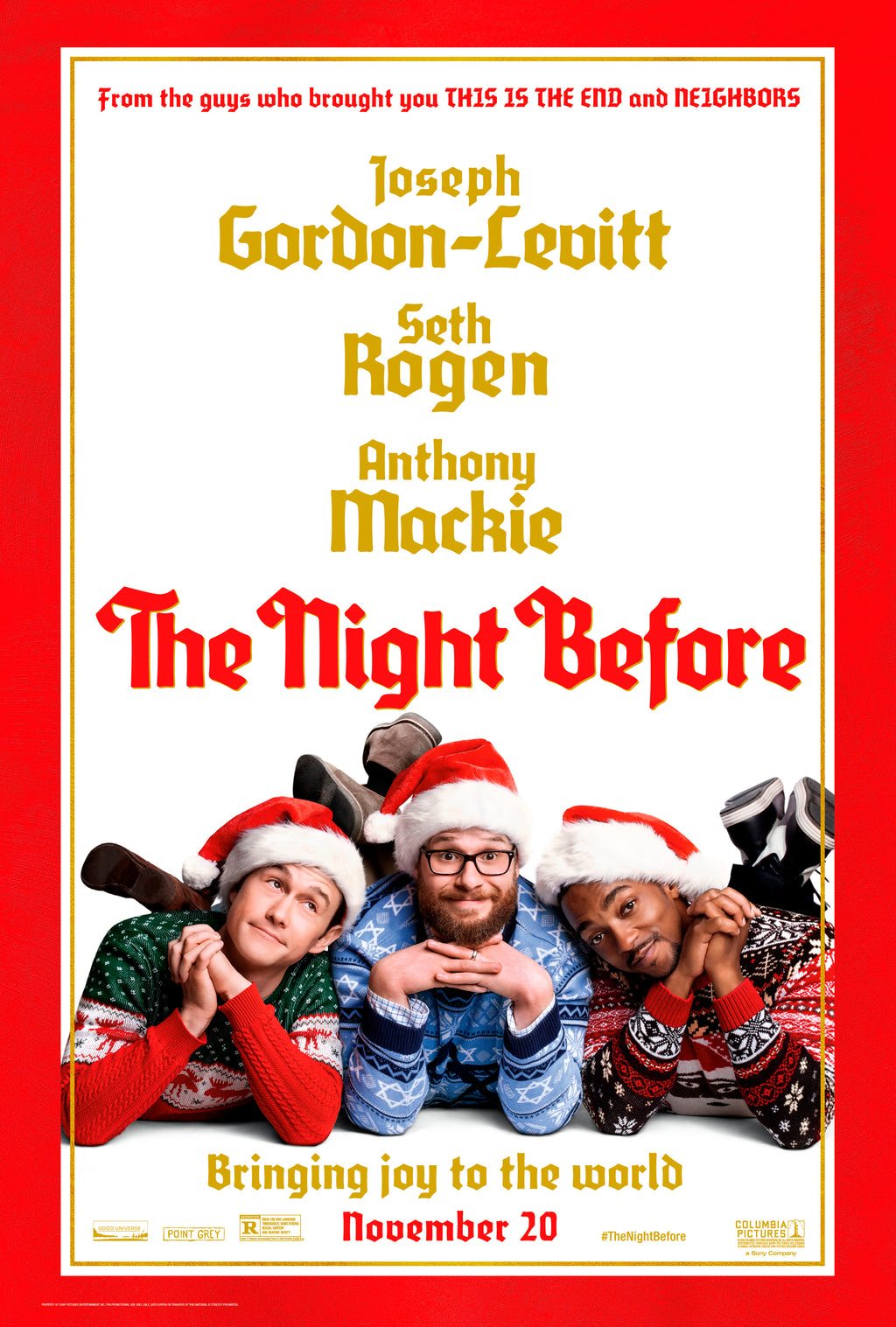 The Night Before  (2015) B - POSTER