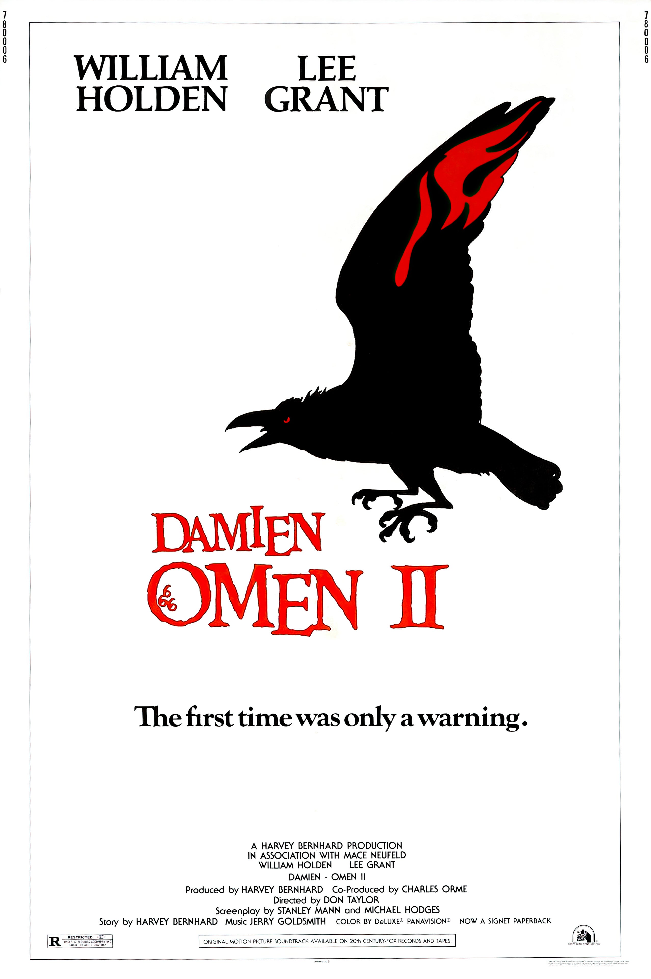 The Omen II  Damien (1978) - POSTER