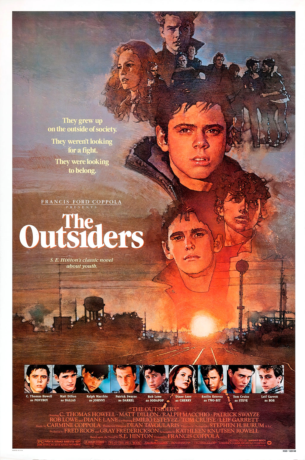 The Outsiders (1983) - POSTER
