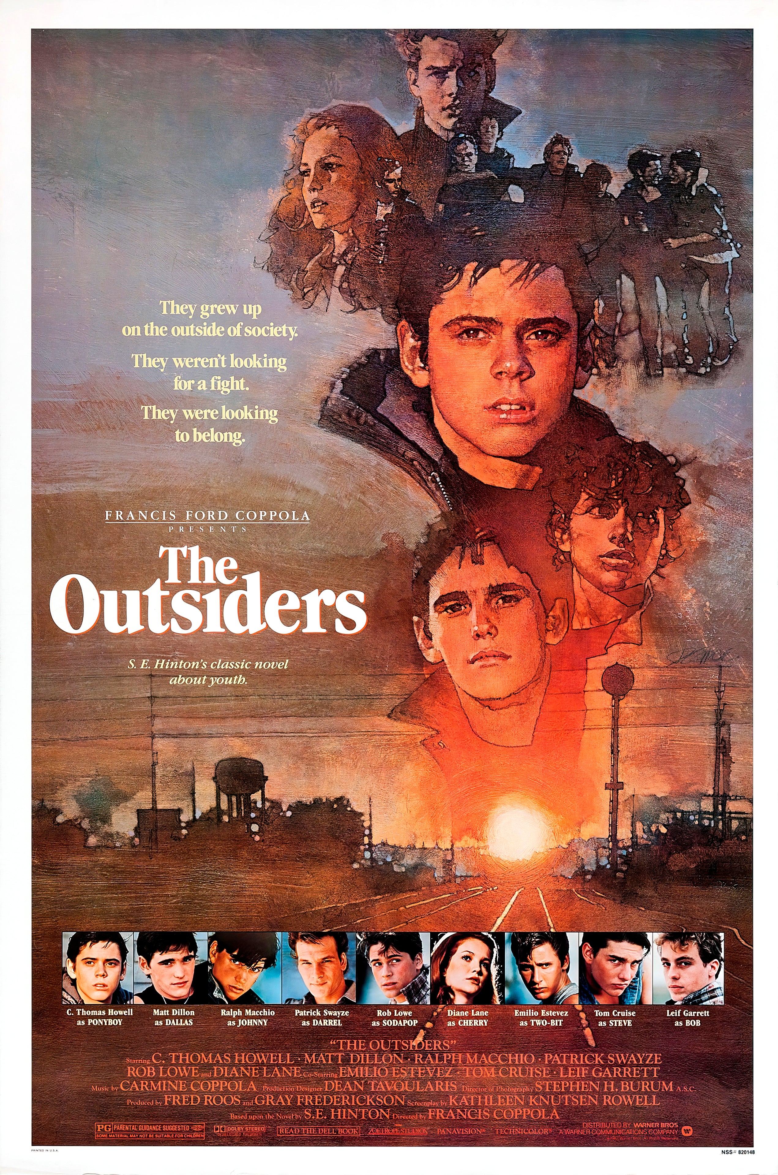 The Outsiders (1983) - POSTER