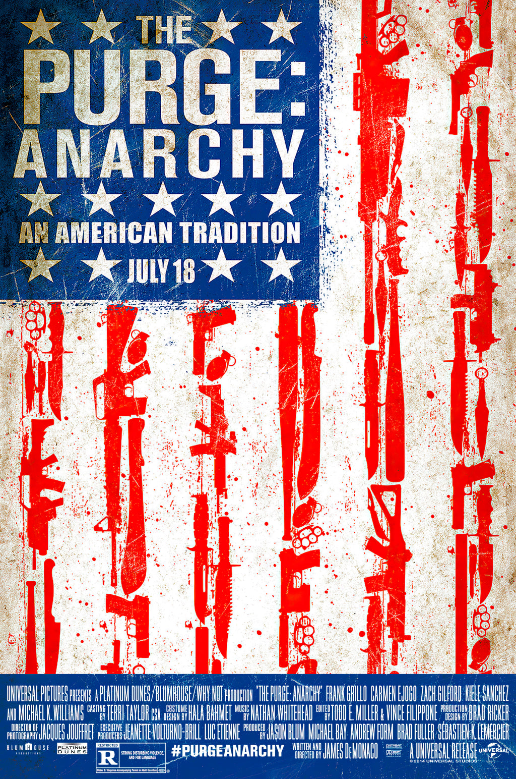The Purge  Anarchy  (2014) - POSTER