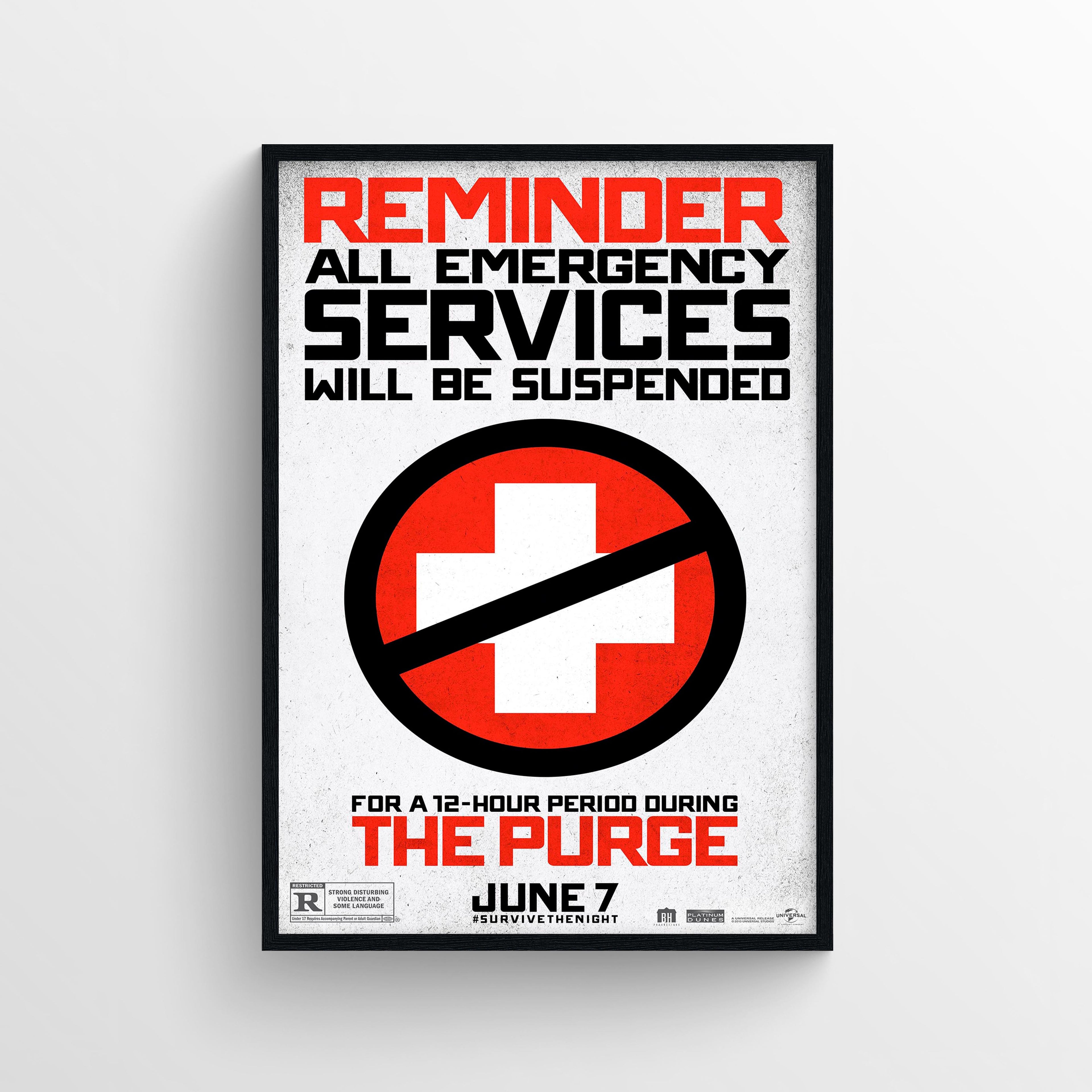 The Purge  (2013) A - POSTER