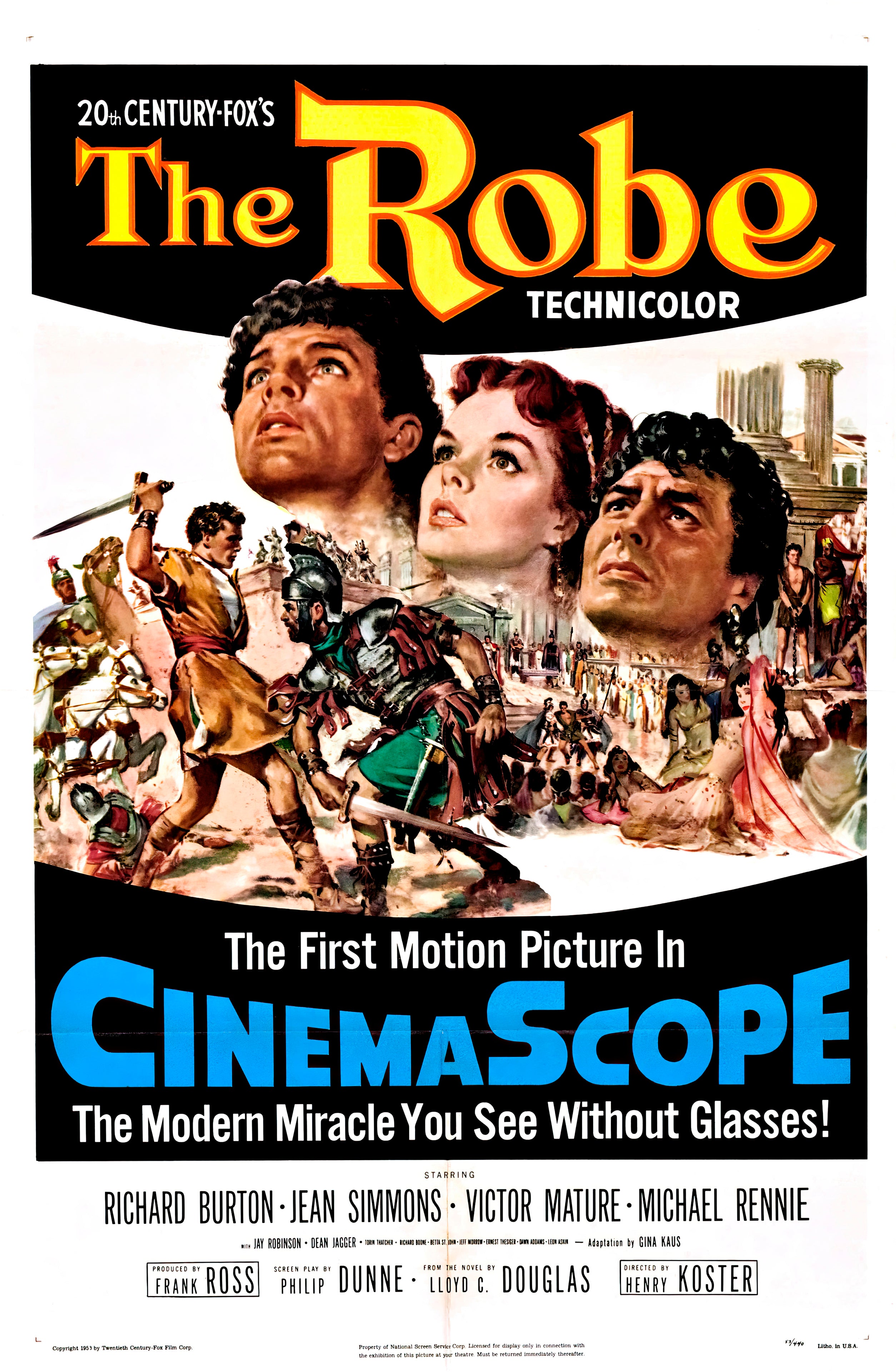 The Robe (1953) - POSTER