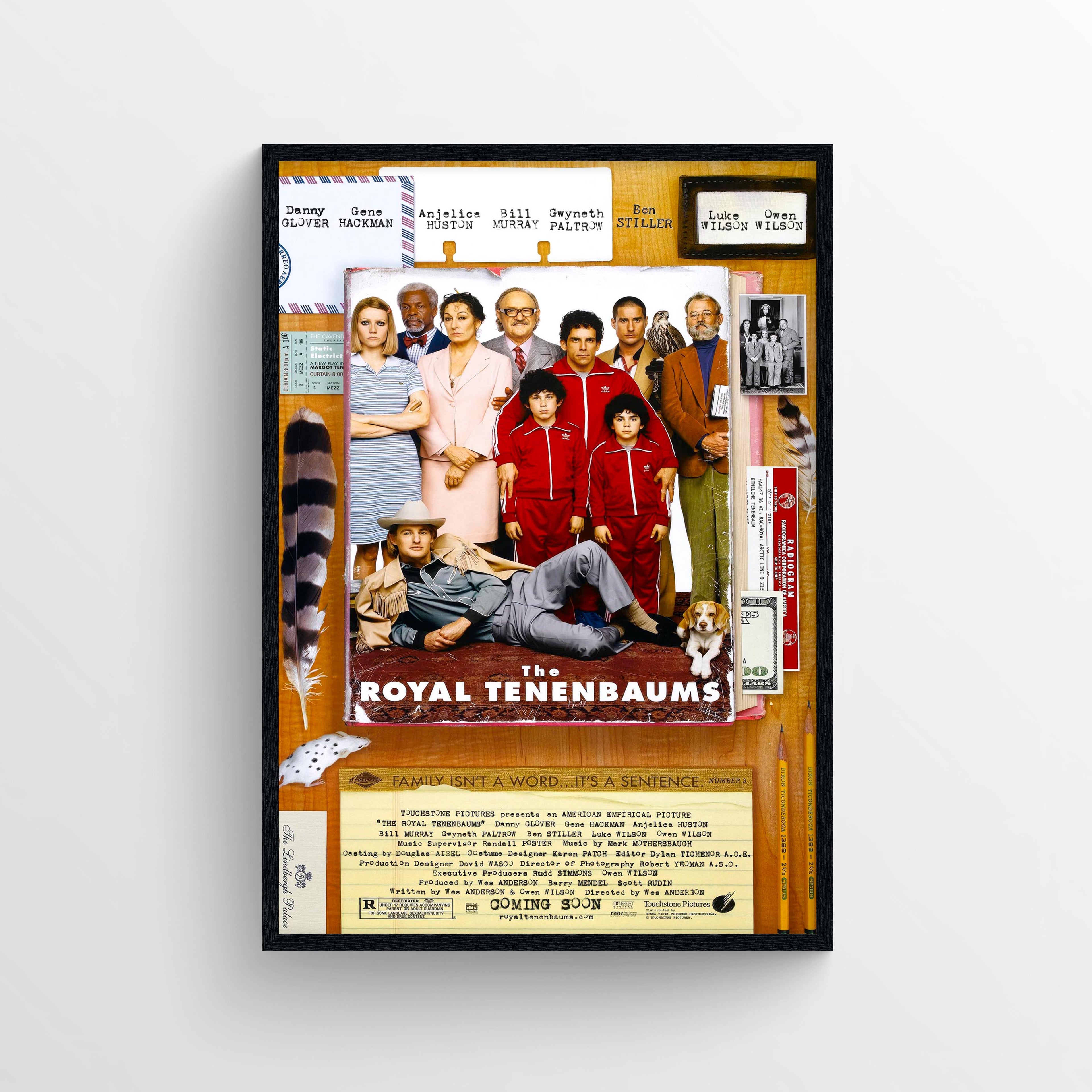 The Royal Tenenbaums (2001) - POSTER