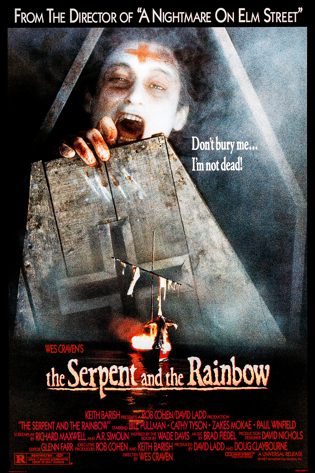 The Serpent and the Rainbow (1988) - POSTER