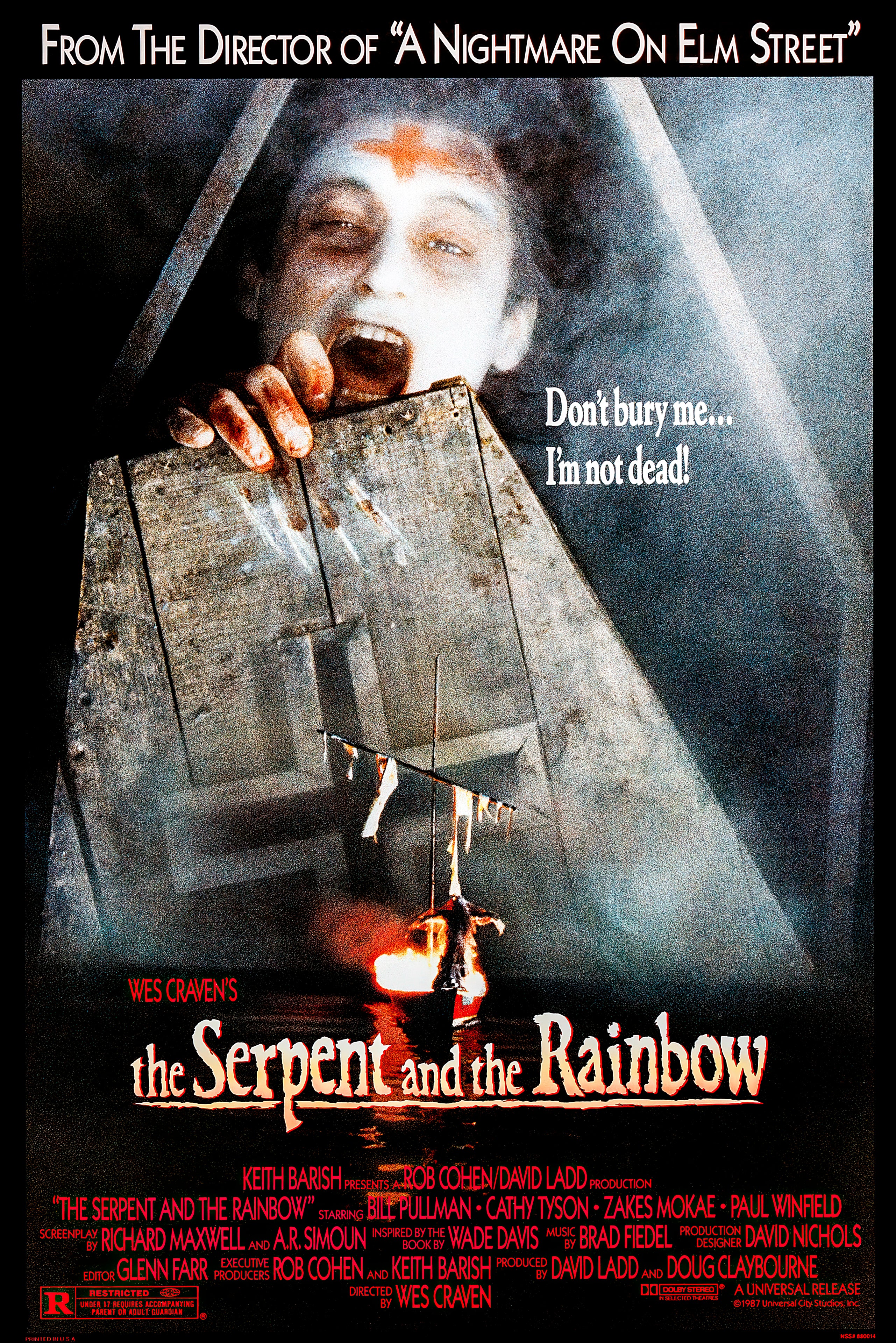 The Serpent and the Rainbow (1988) - POSTER