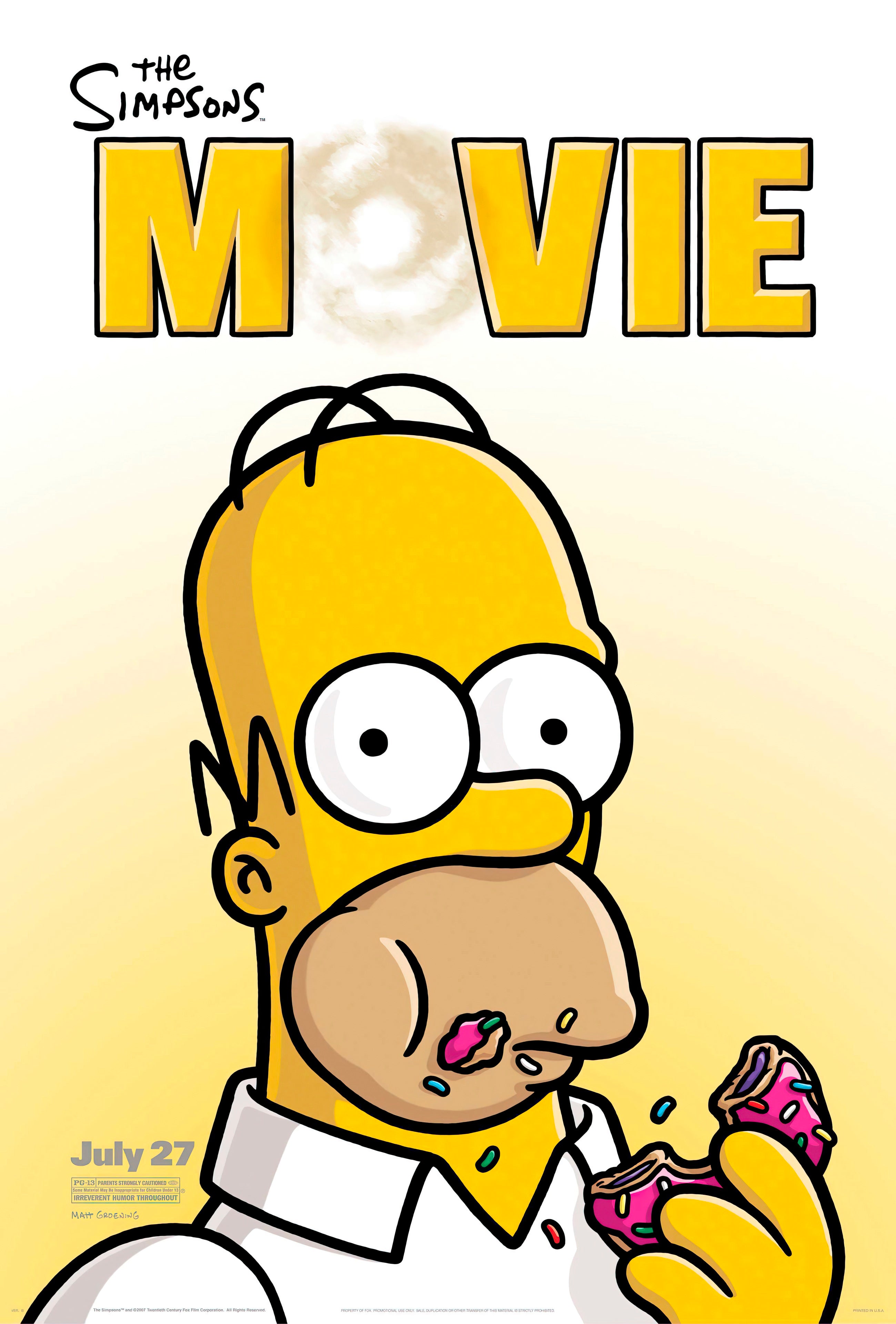 The Simpsons Movie (2007) - POSTER