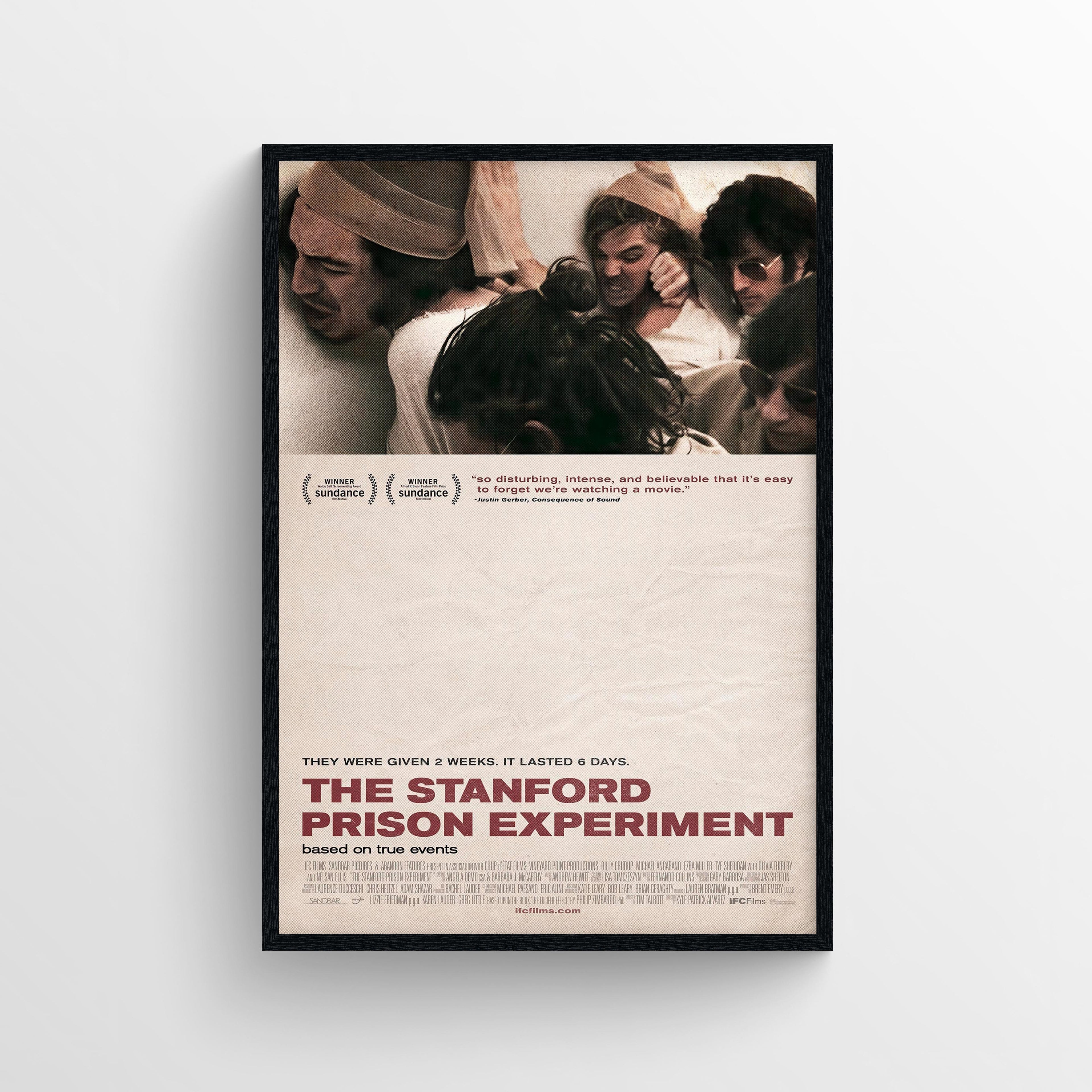 The Stanford Prison Experiment (2015) - POSTER