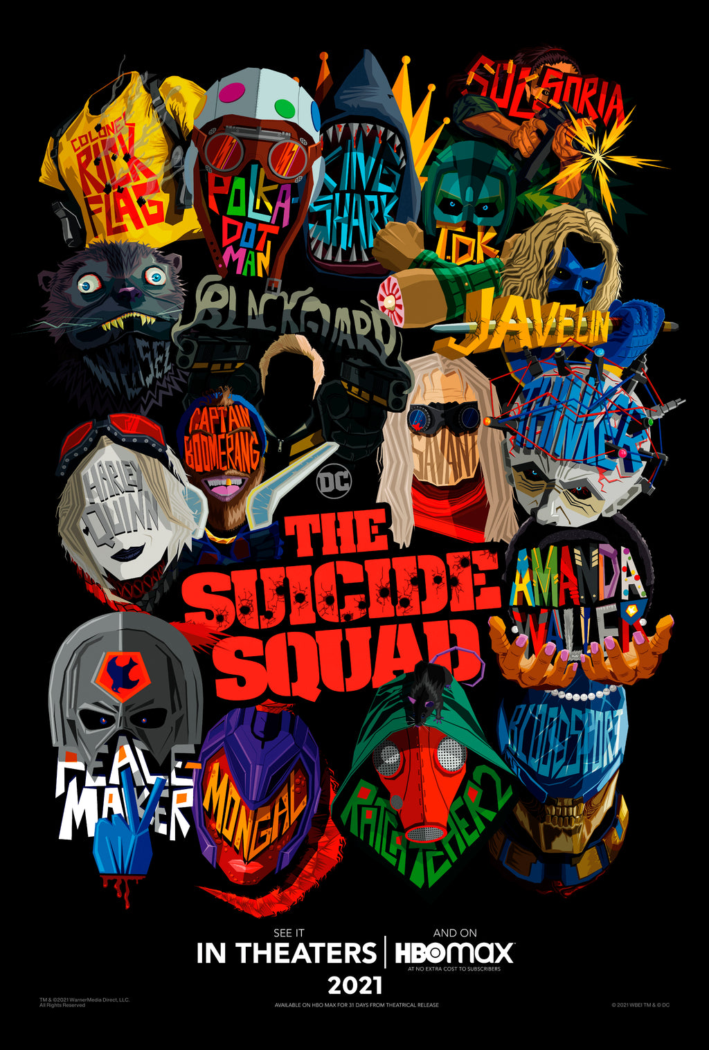 The Suicide Squad  (2021) A - POSTER