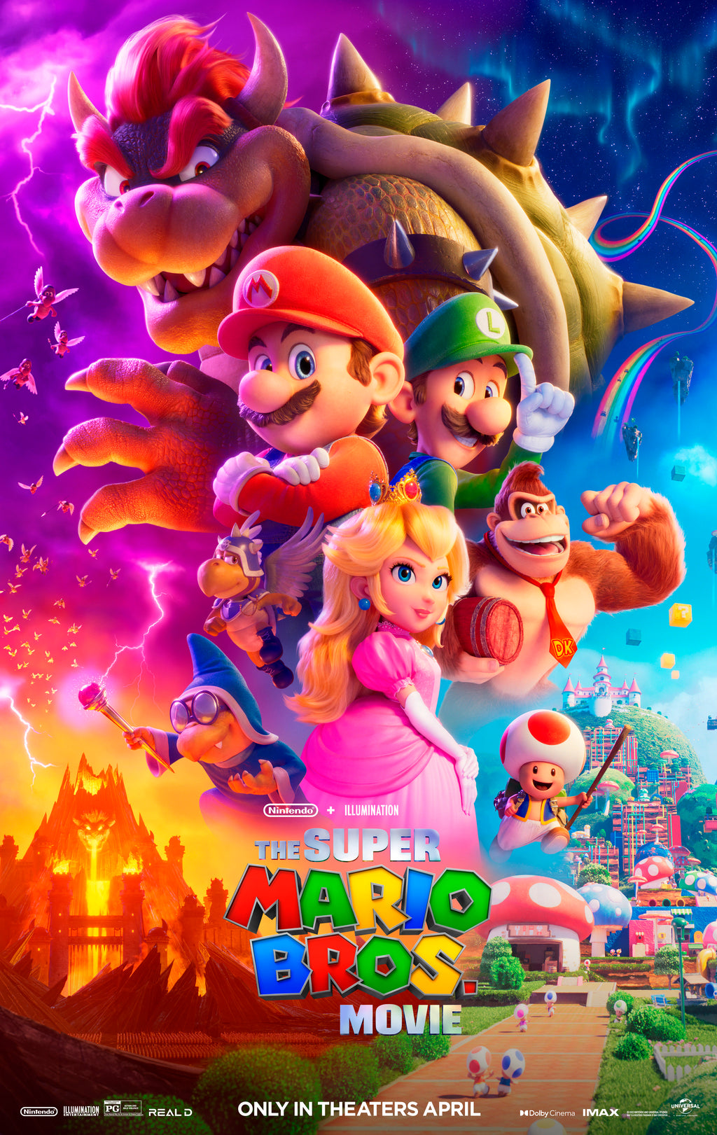 The Super Mario Bros. Movie  (2023) A - POSTER