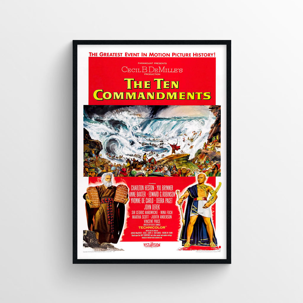 The Ten Commandments (1956) - POSTER