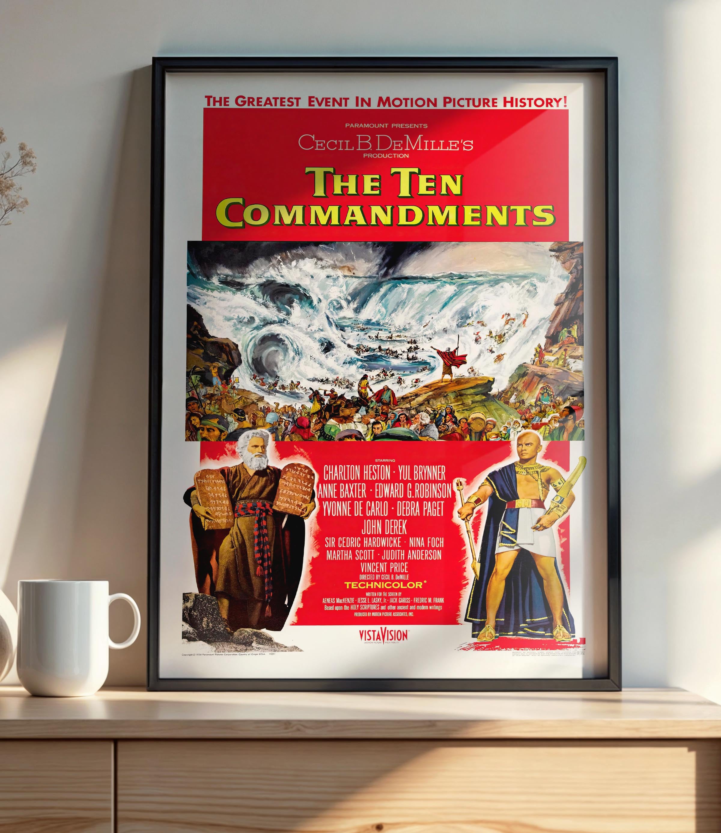 The Ten Commandments (1956) - POSTER