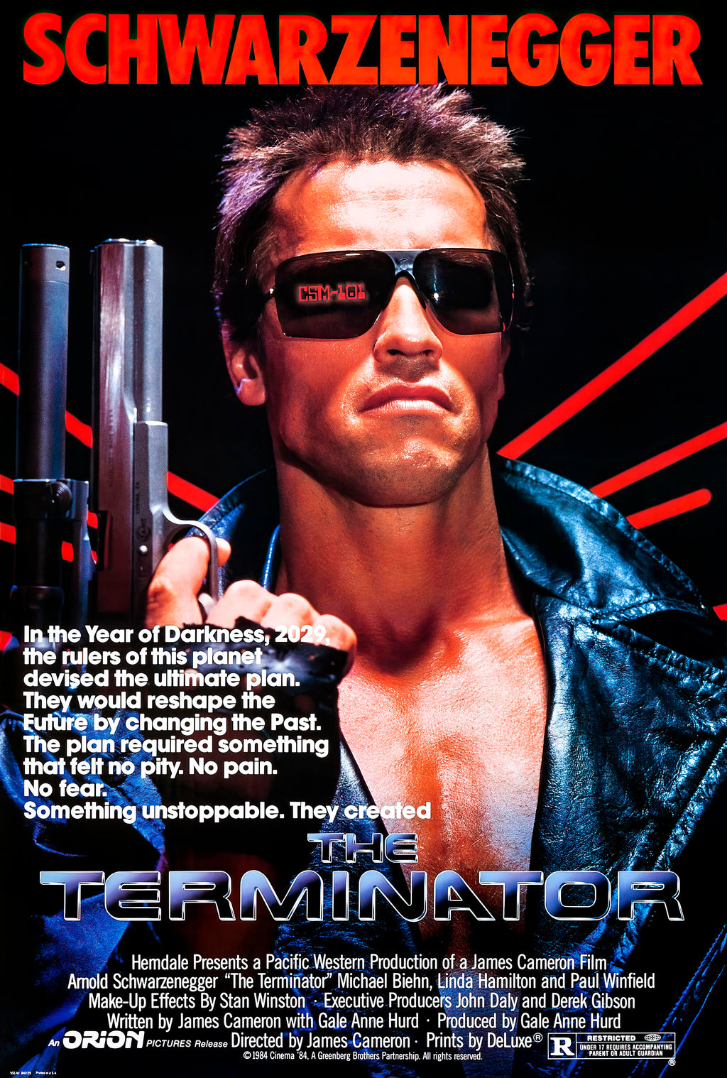 The Terminator  (1984) - POSTER
